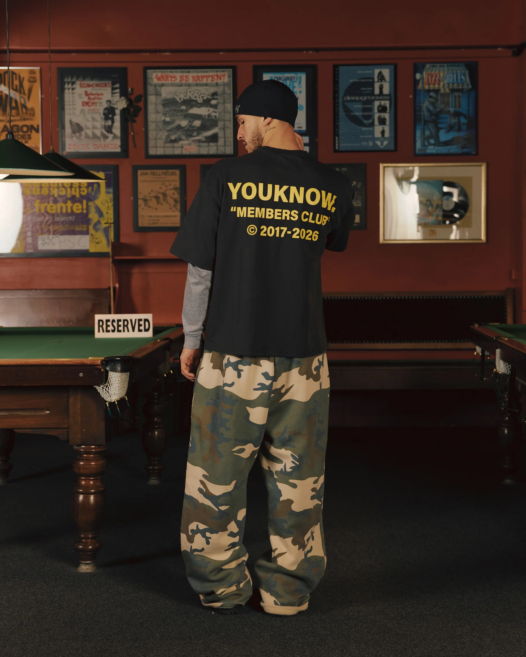 2026 Member's Club Tee | Washed Black - Image 3