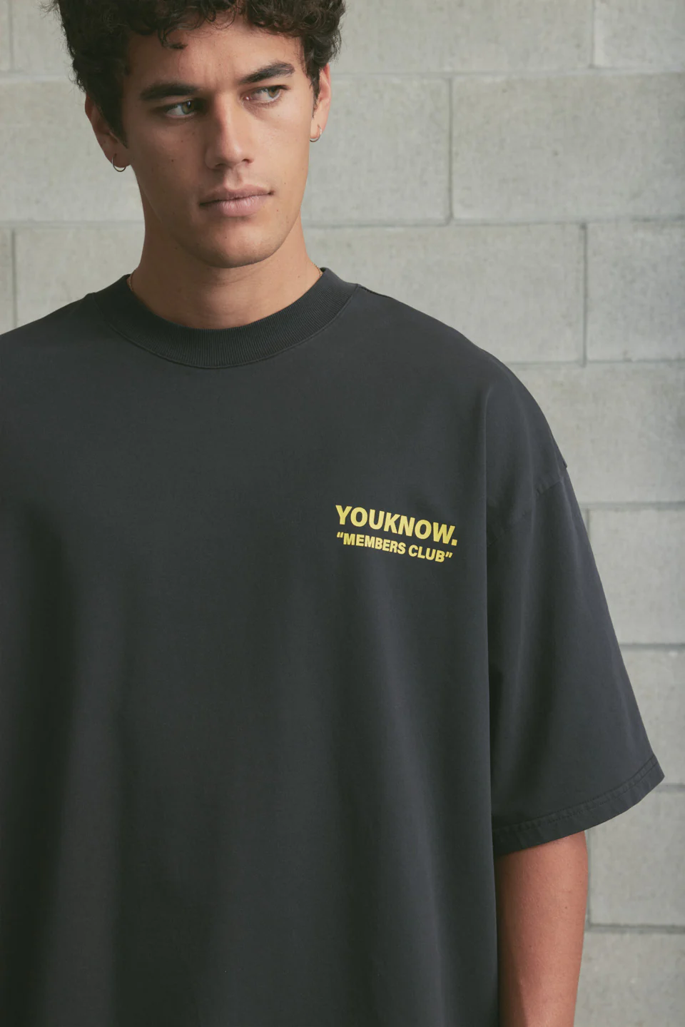 2026 Member's Club Tee | Washed Black - Image 5