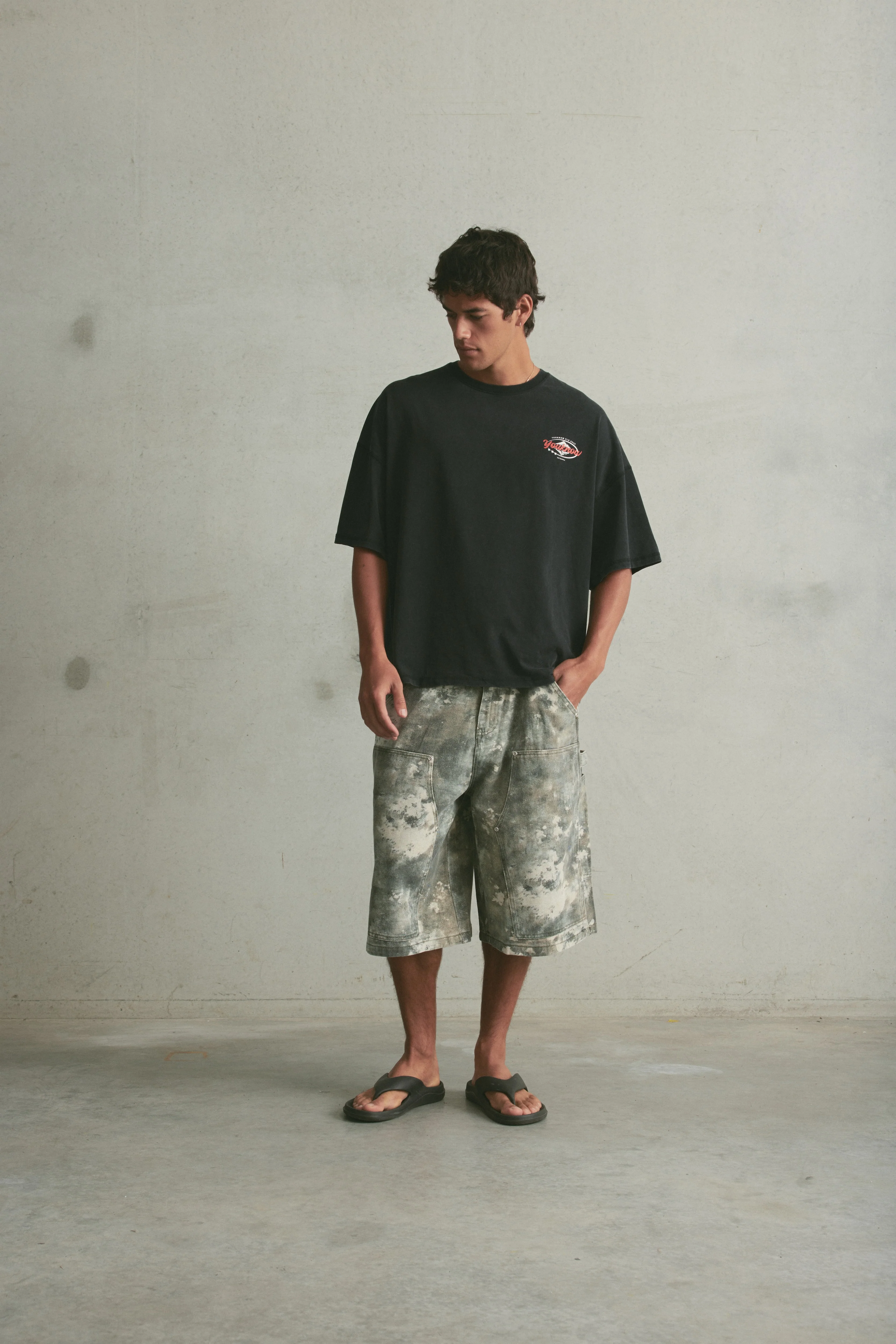 Aotearoa Tee SS | Washed Black - Image 2
