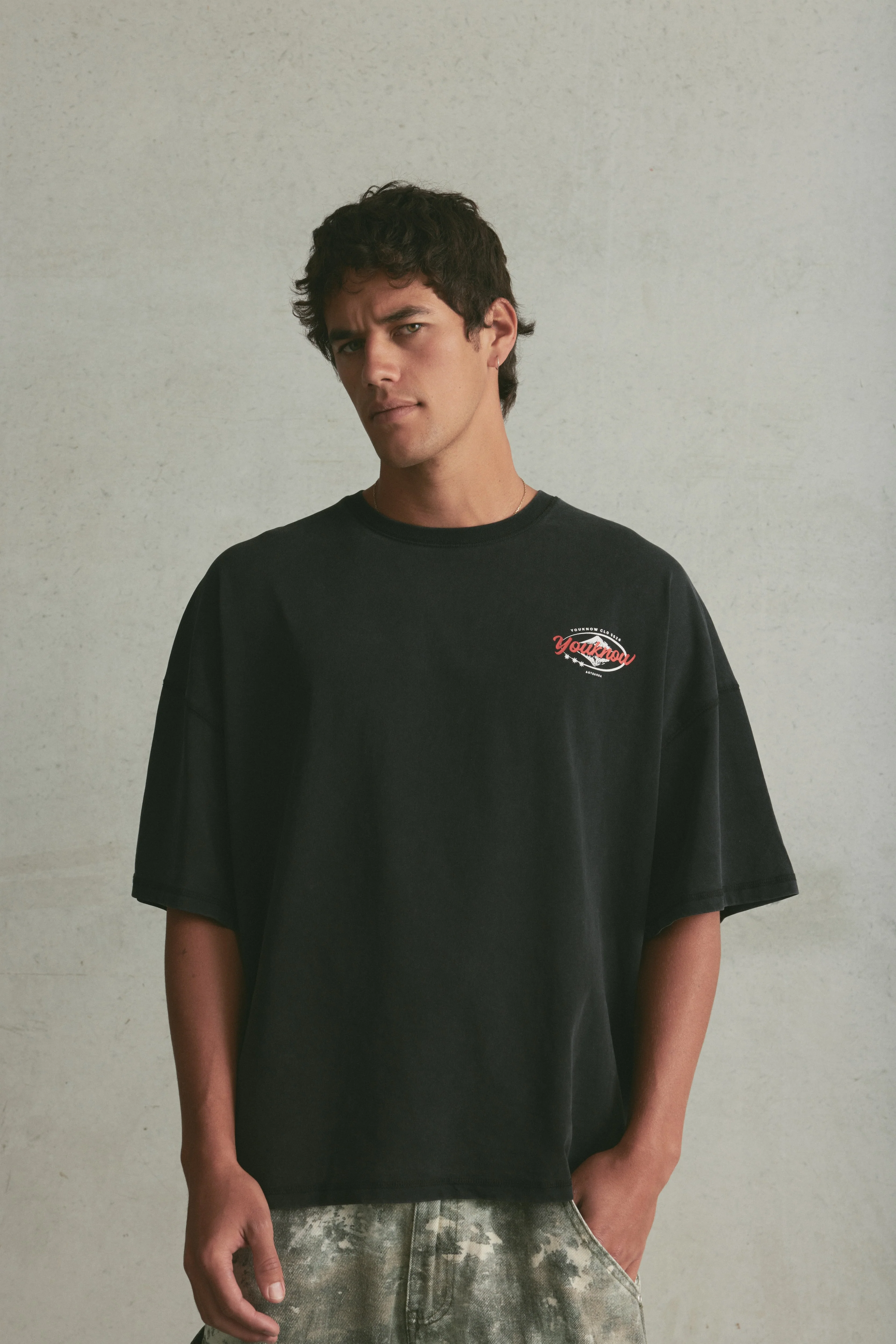 Aotearoa Tee SS | Washed Black - Image 4