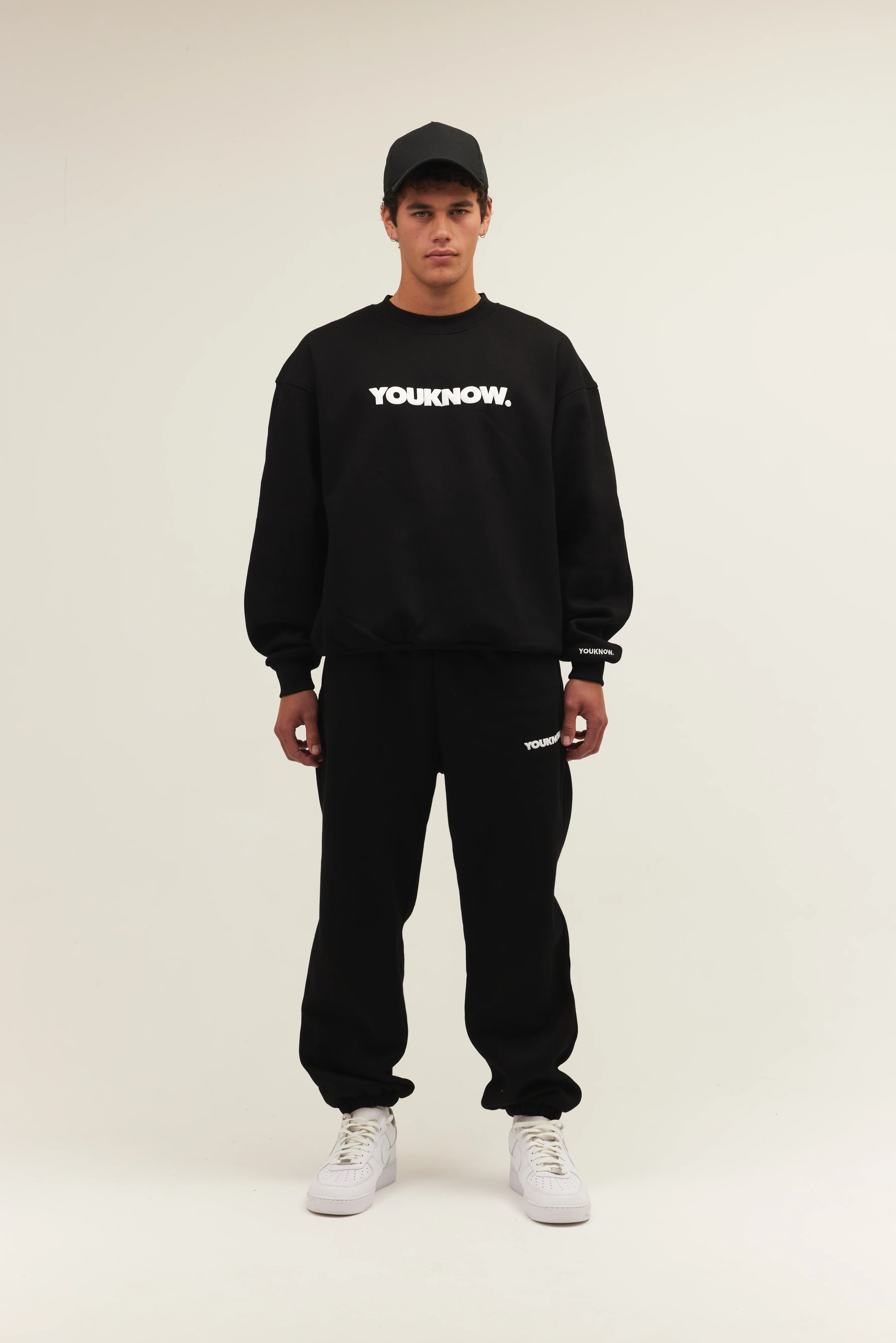 Block Crewneck | Black - Image 3