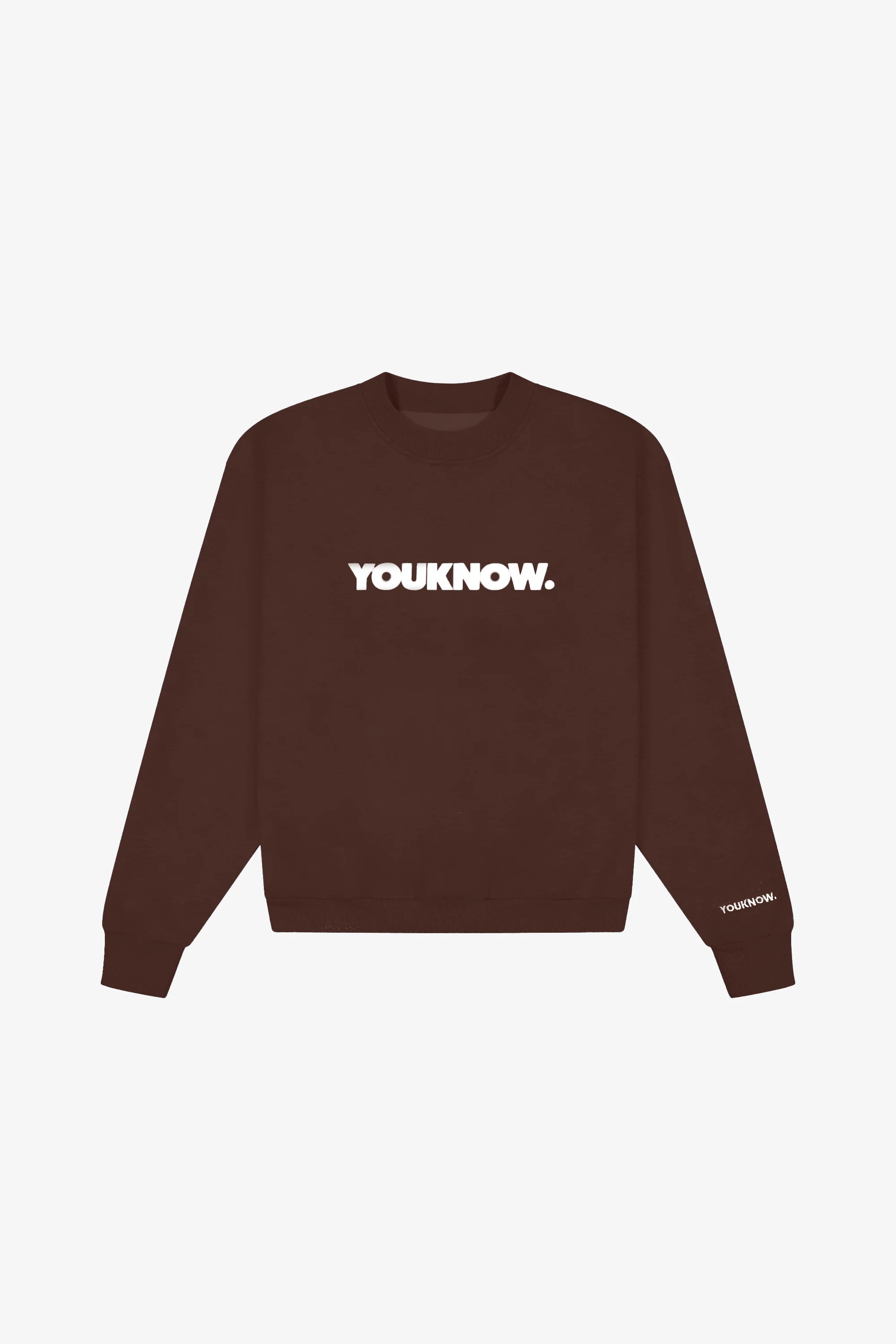 Block Crewneck | Brown
