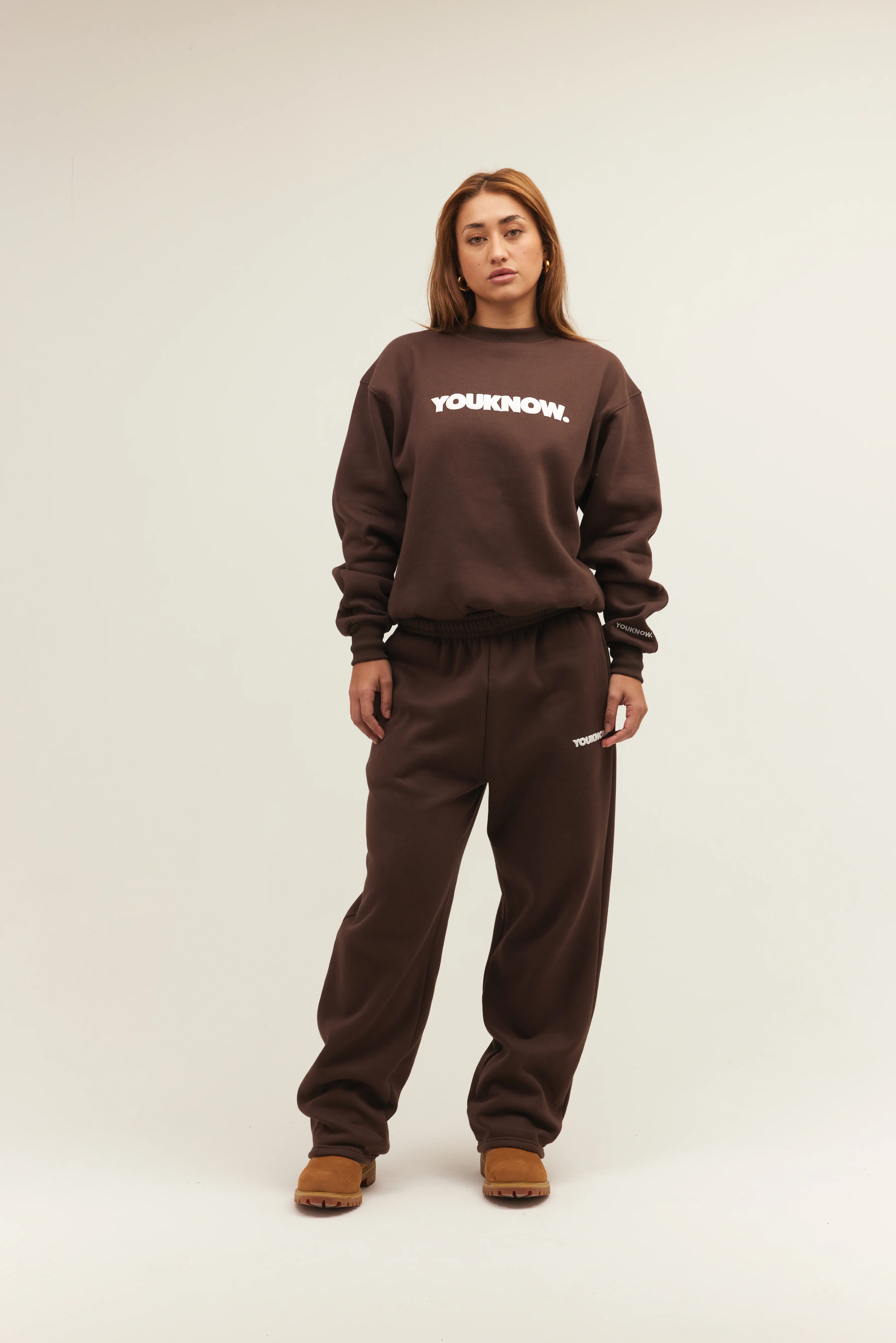 Block Crewneck | Brown - Image 4