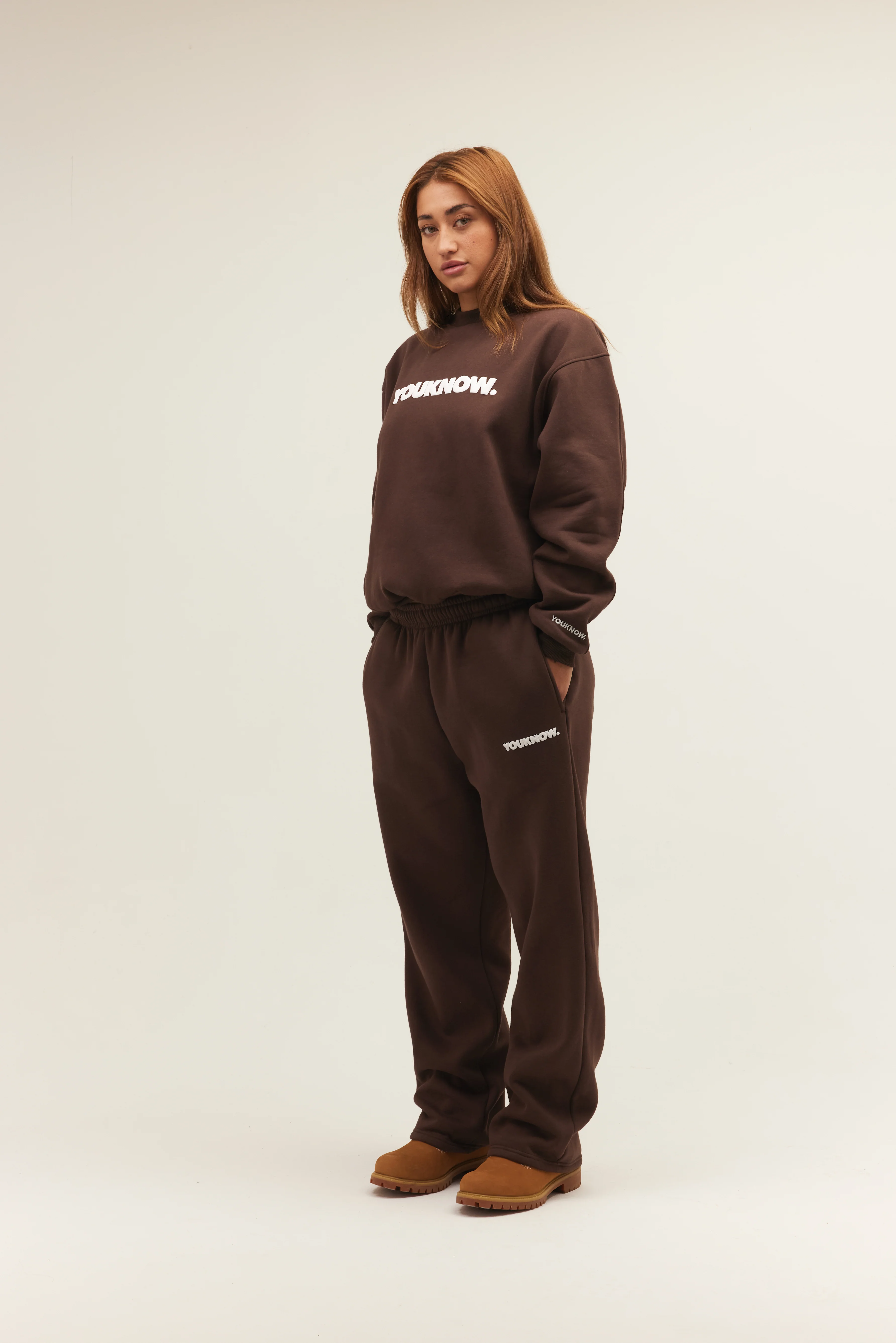 Block Crewneck | Brown - Image 5