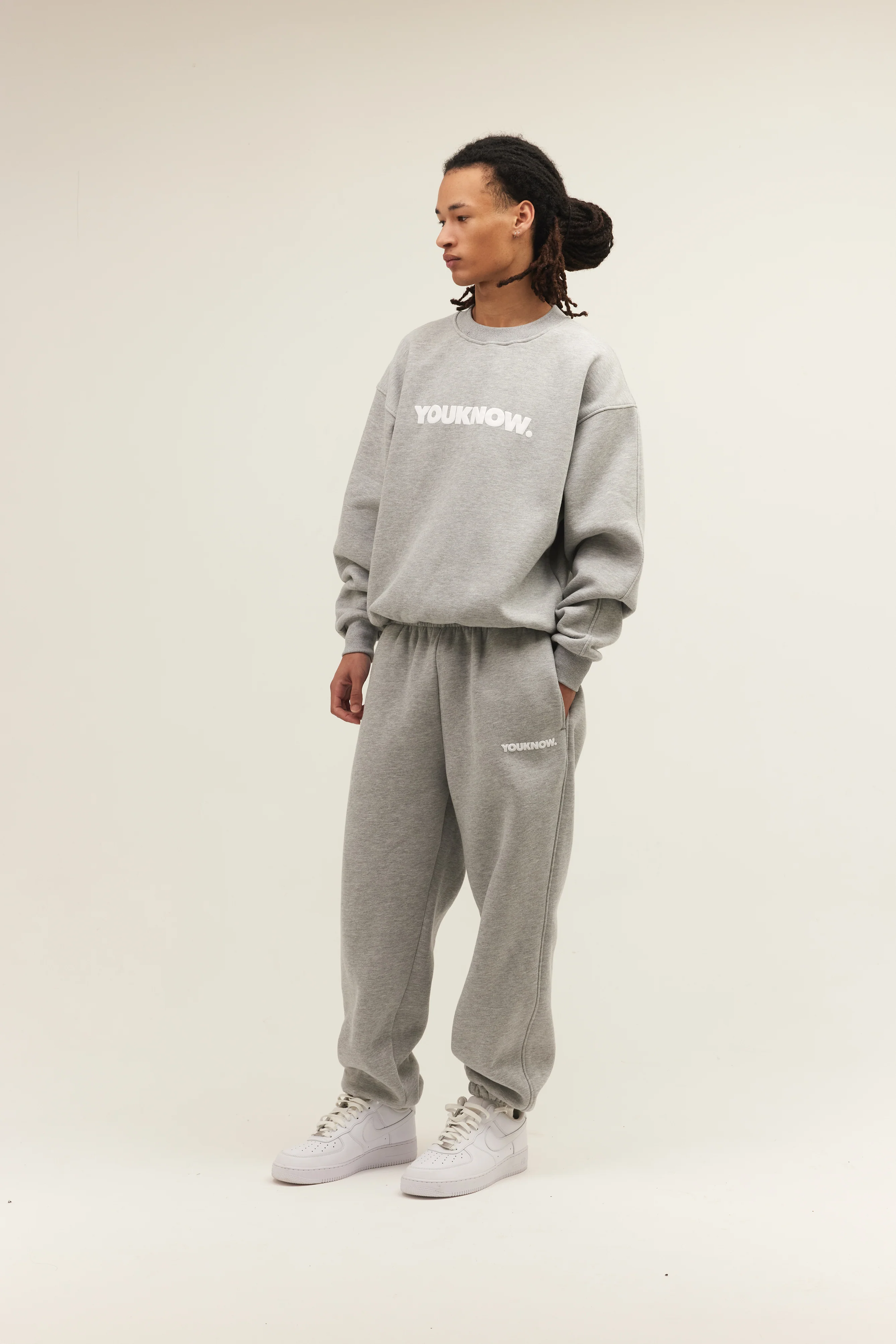Block Crewneck | Grey - Image 3