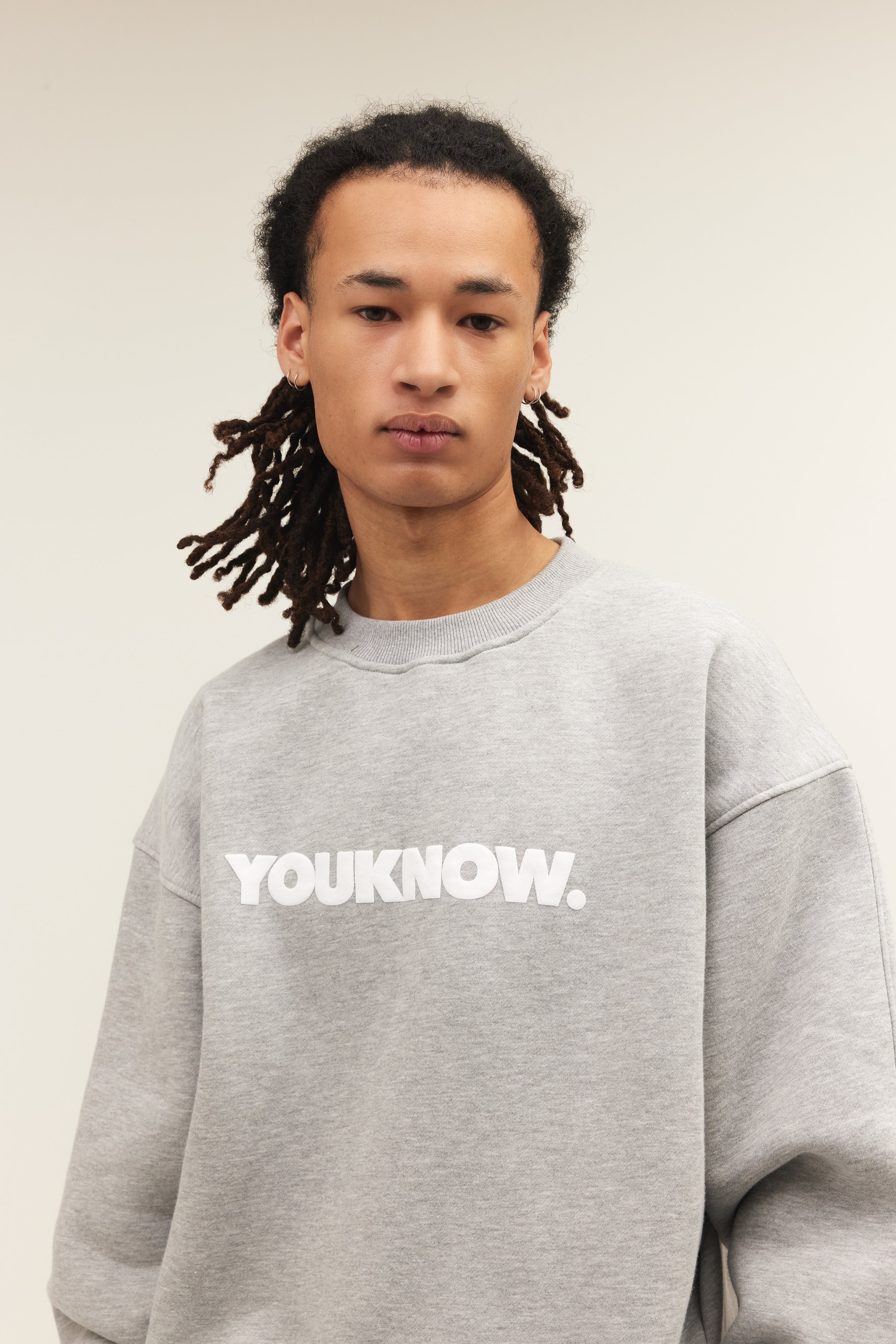 Block Crewneck | Grey - Image 4