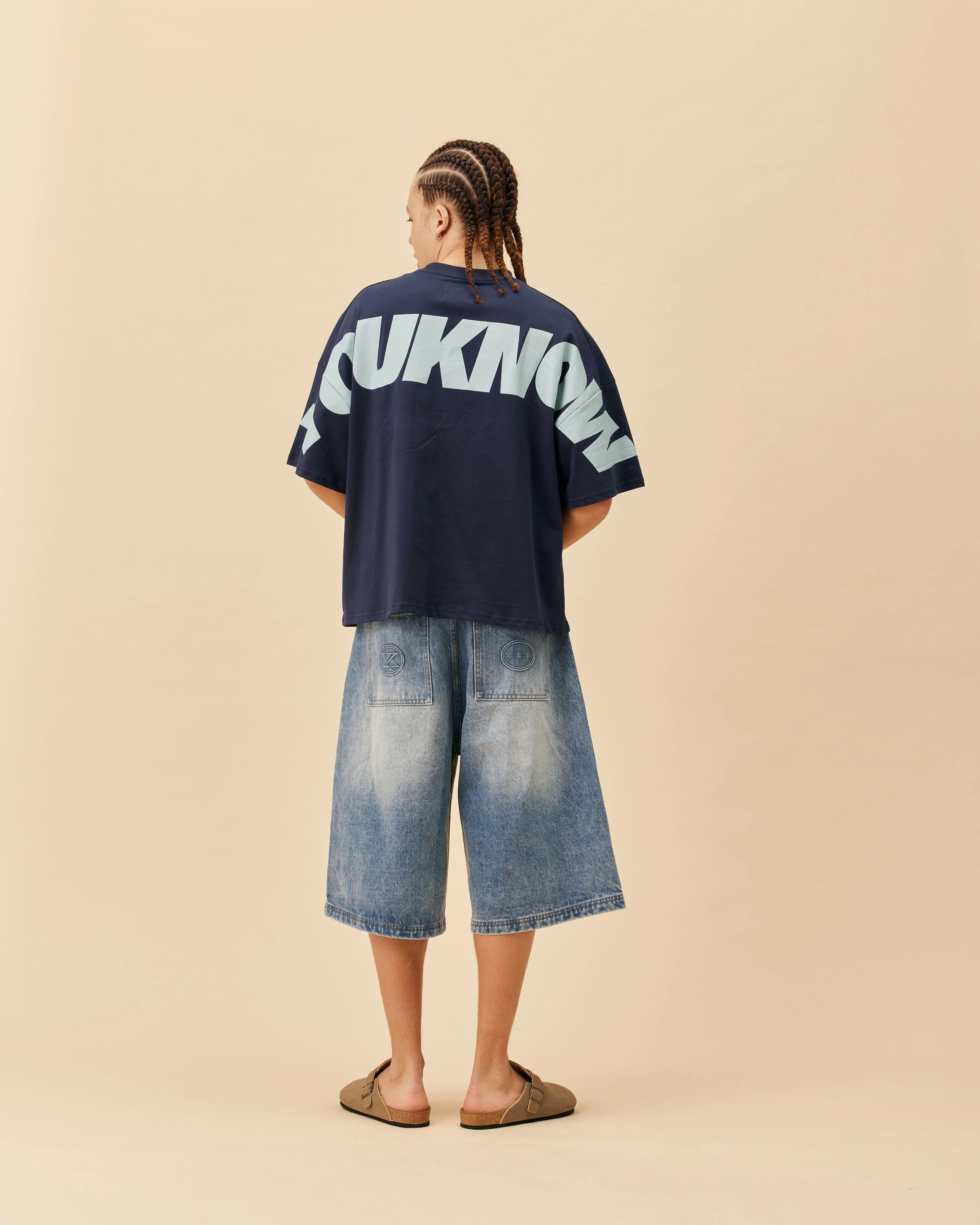 Big Back Tee | Navy Ice - Image 3