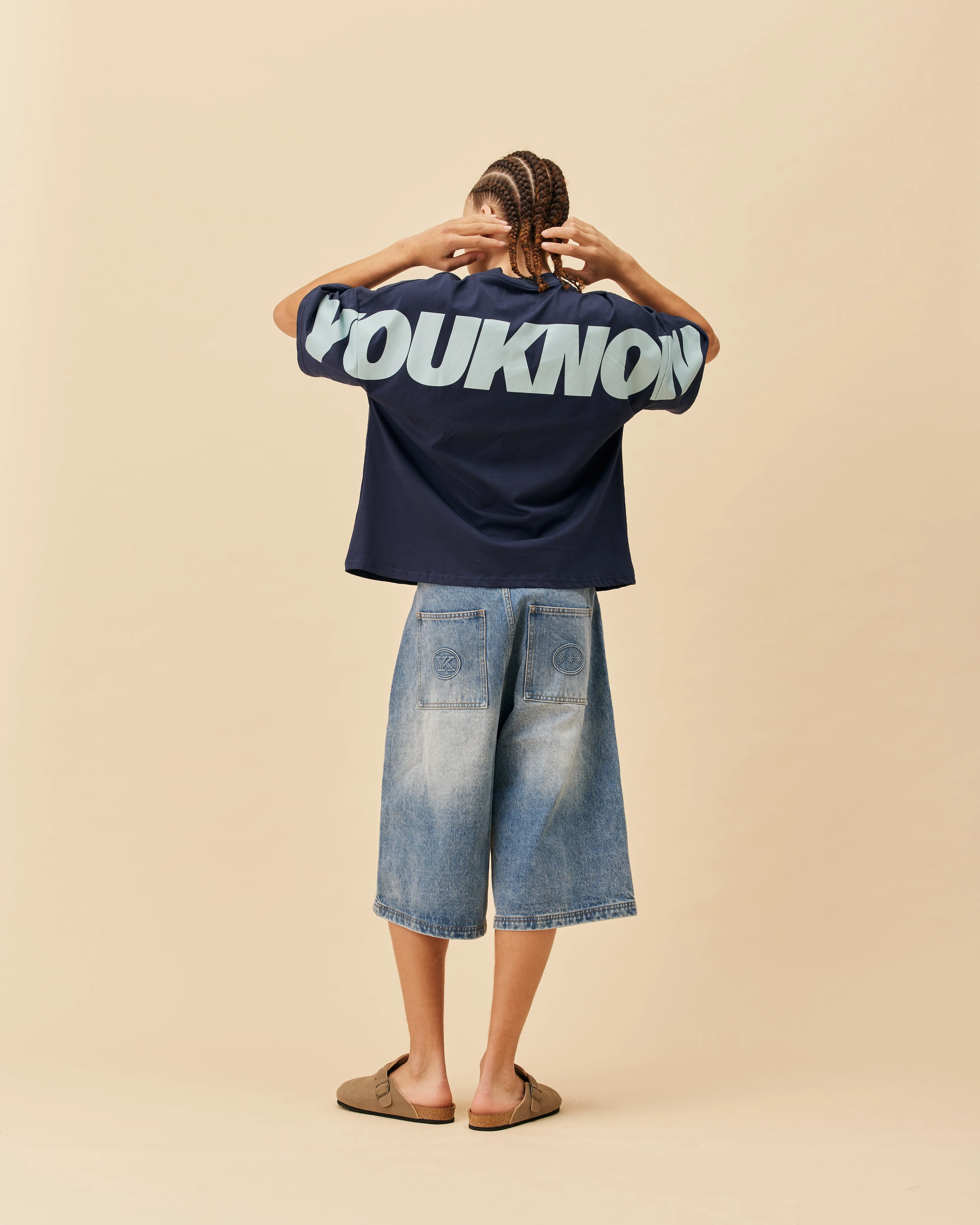 Big Back Tee | Navy Ice - Image 5