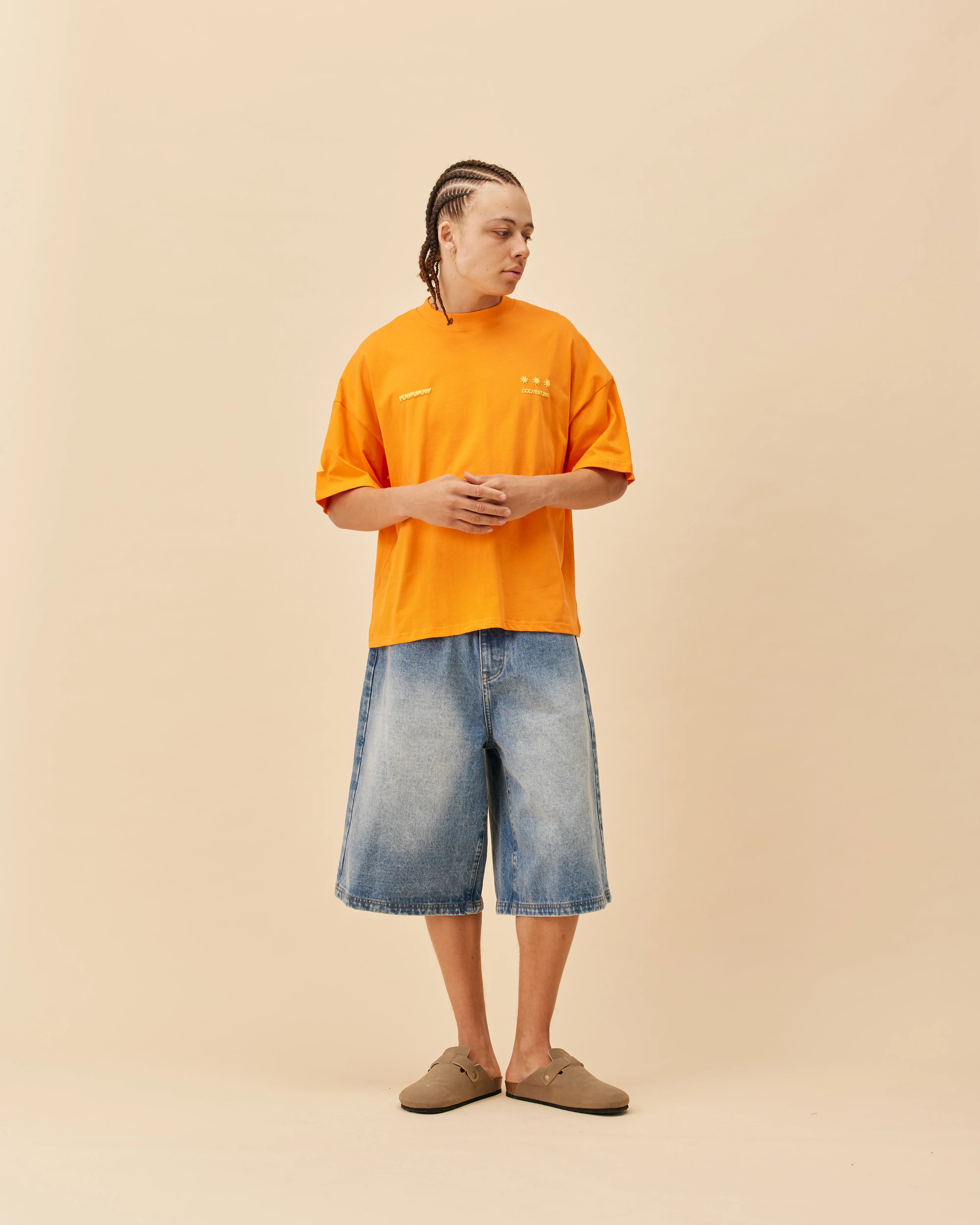 Big Back Tee | Orange Sherbert - Image 3