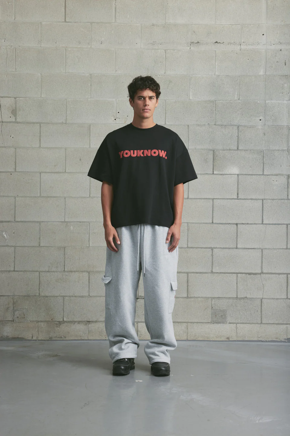 Block Tee 2.0 | Black/Red - Image 3