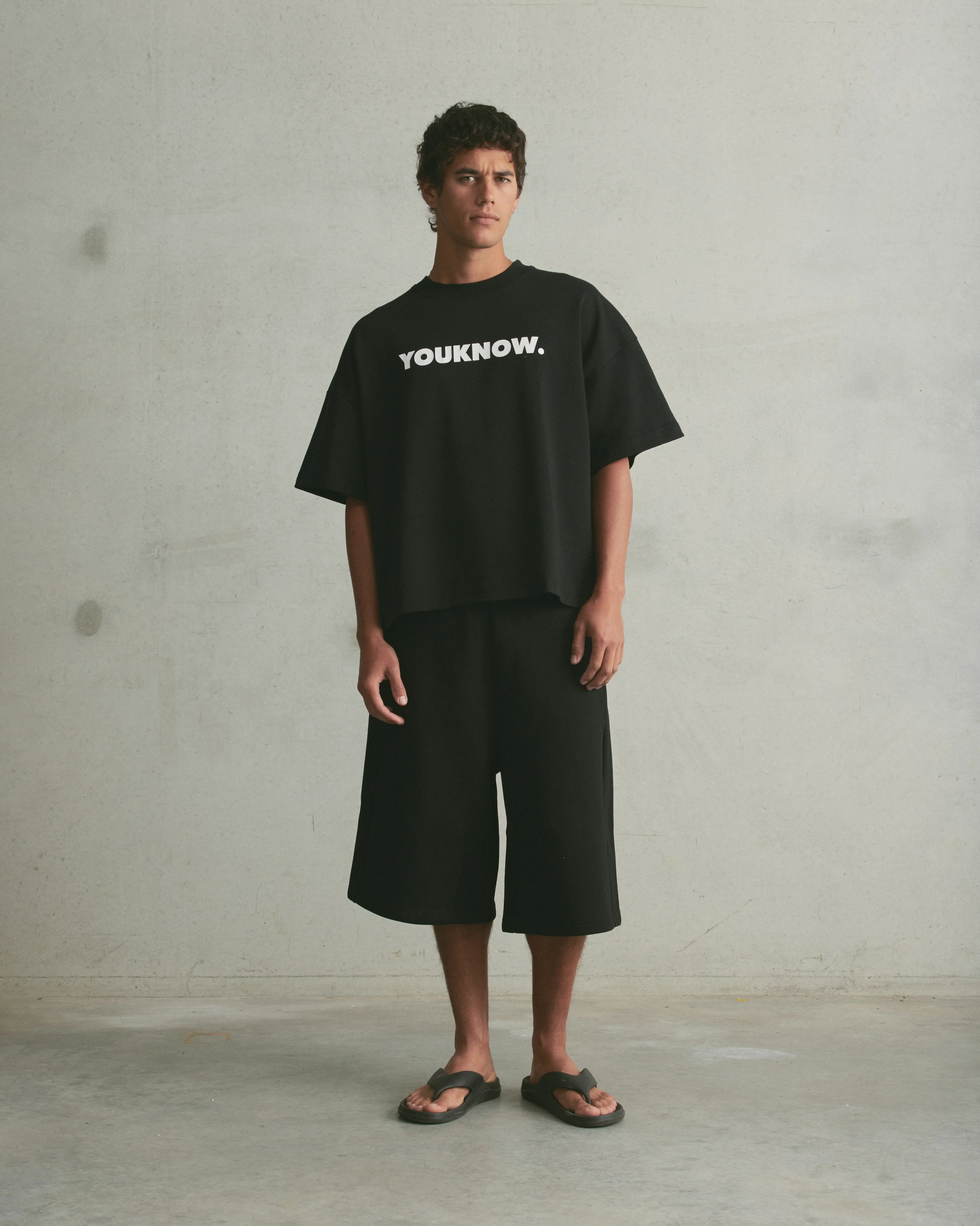 Block Tee | Black - Image 2