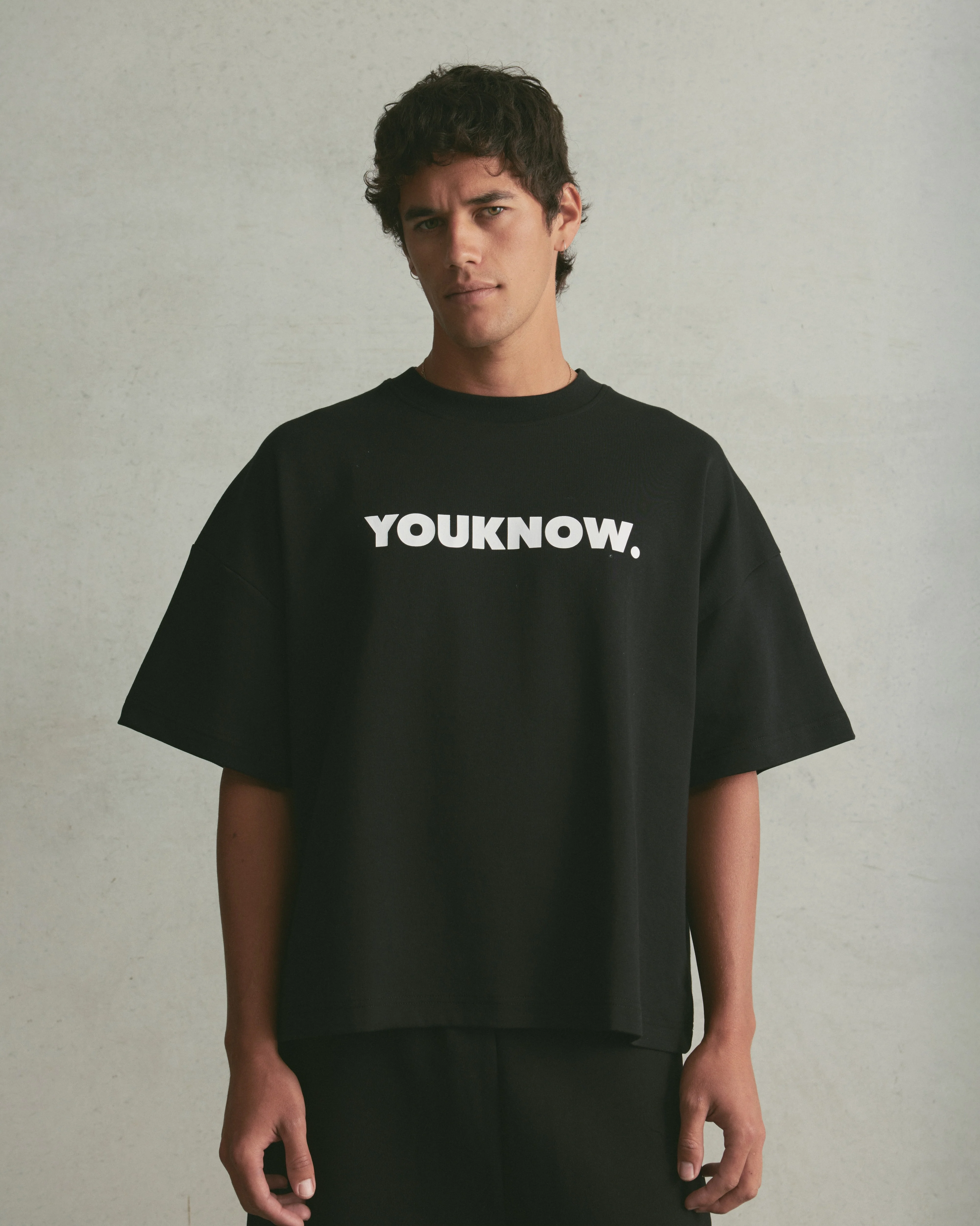 Block Tee | Black - Image 3