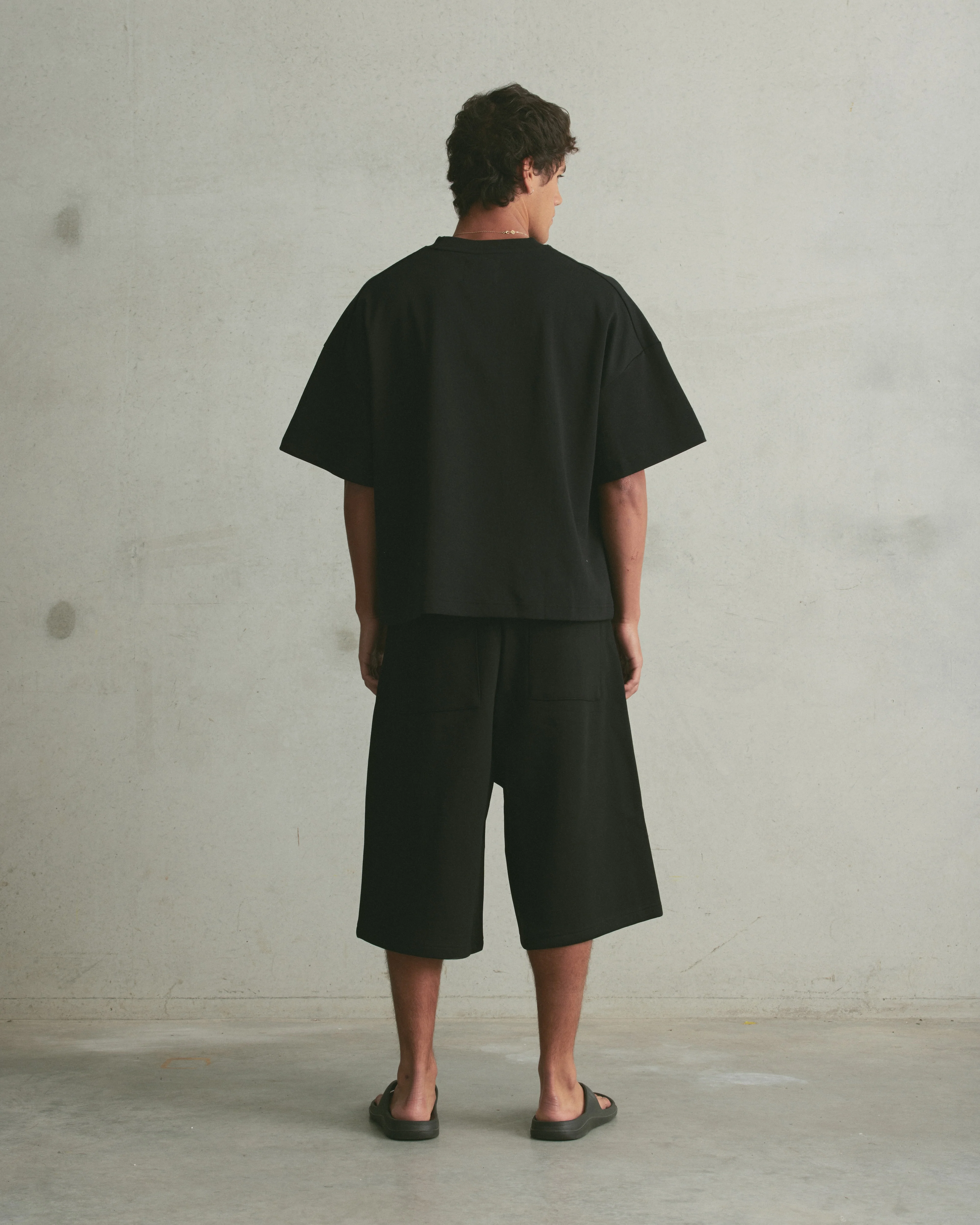 Block Tee | Black - Image 4