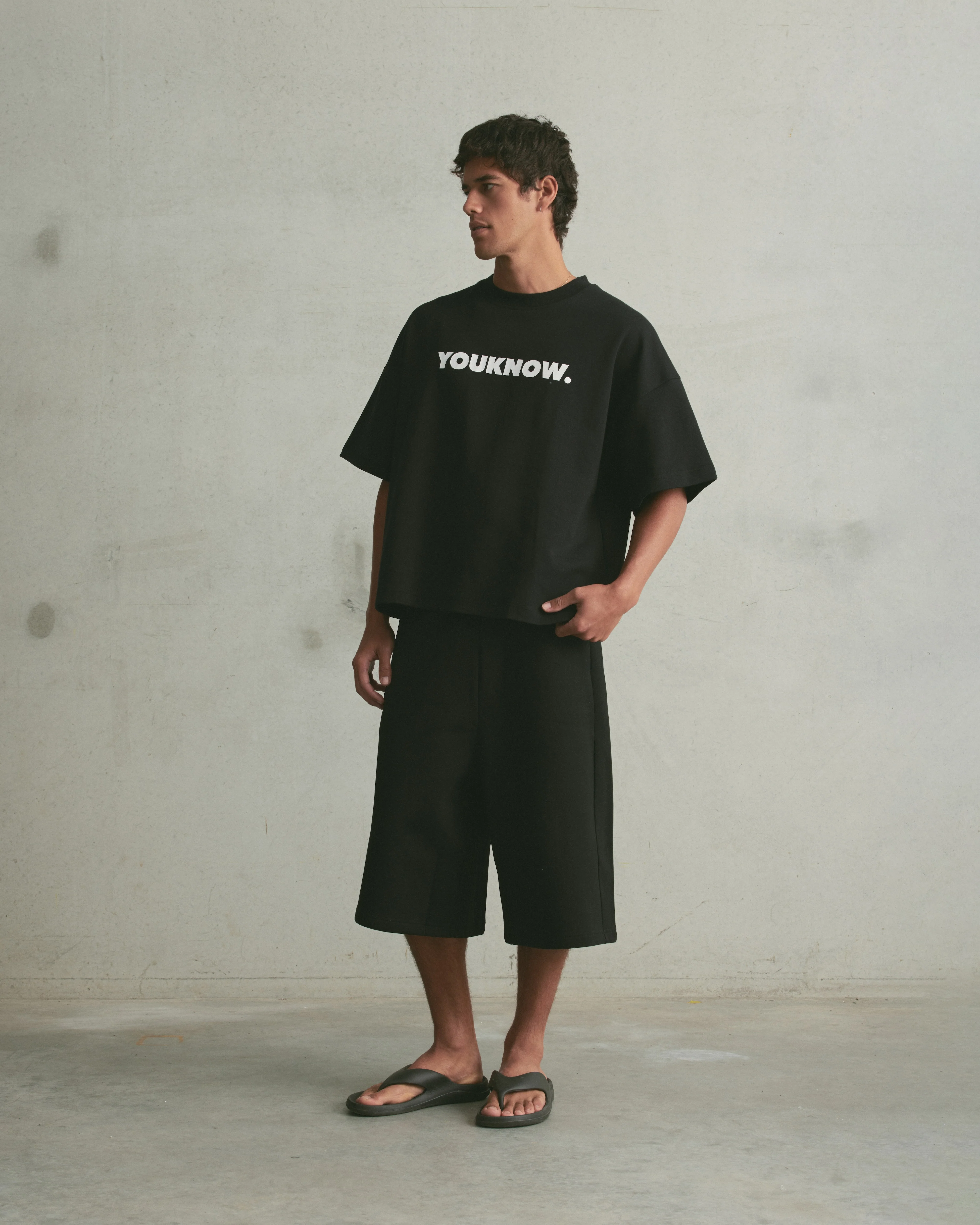 Block Tee | Black - Image 5
