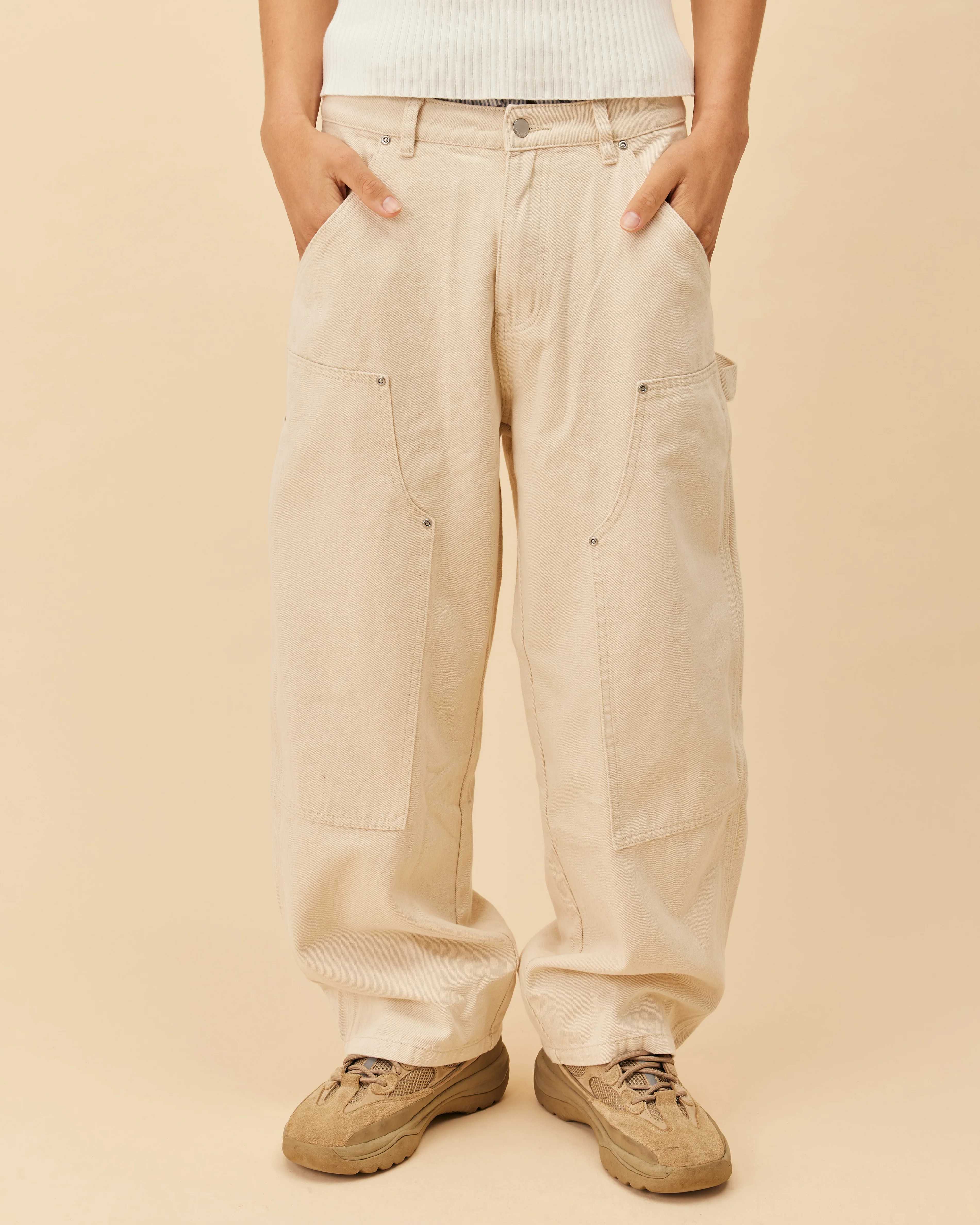 Carpenter Pants | Ecru - Image 3