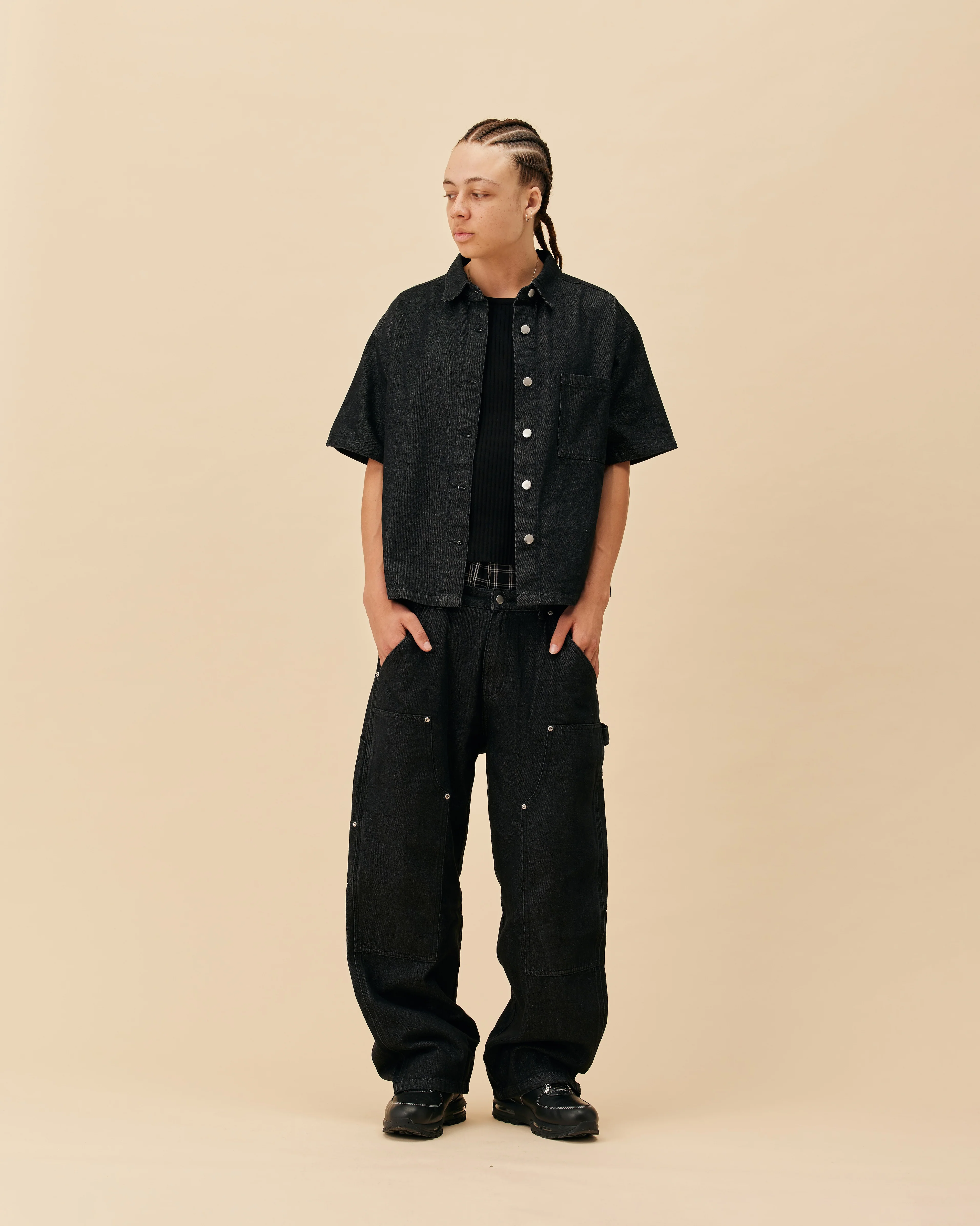 Carpenter Pants | Washed Black - Image 3