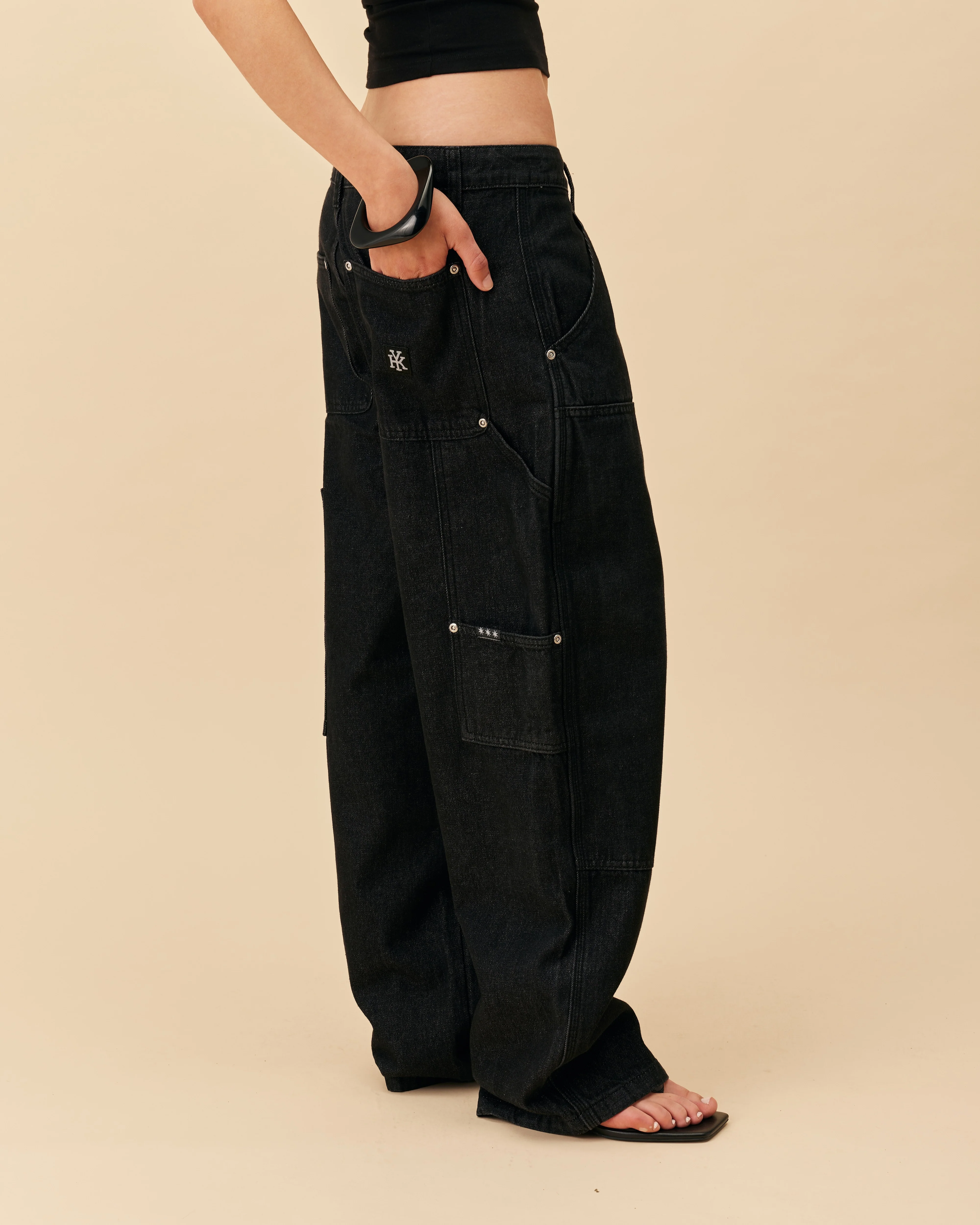 Carpenter Pants | Washed Black - Image 8