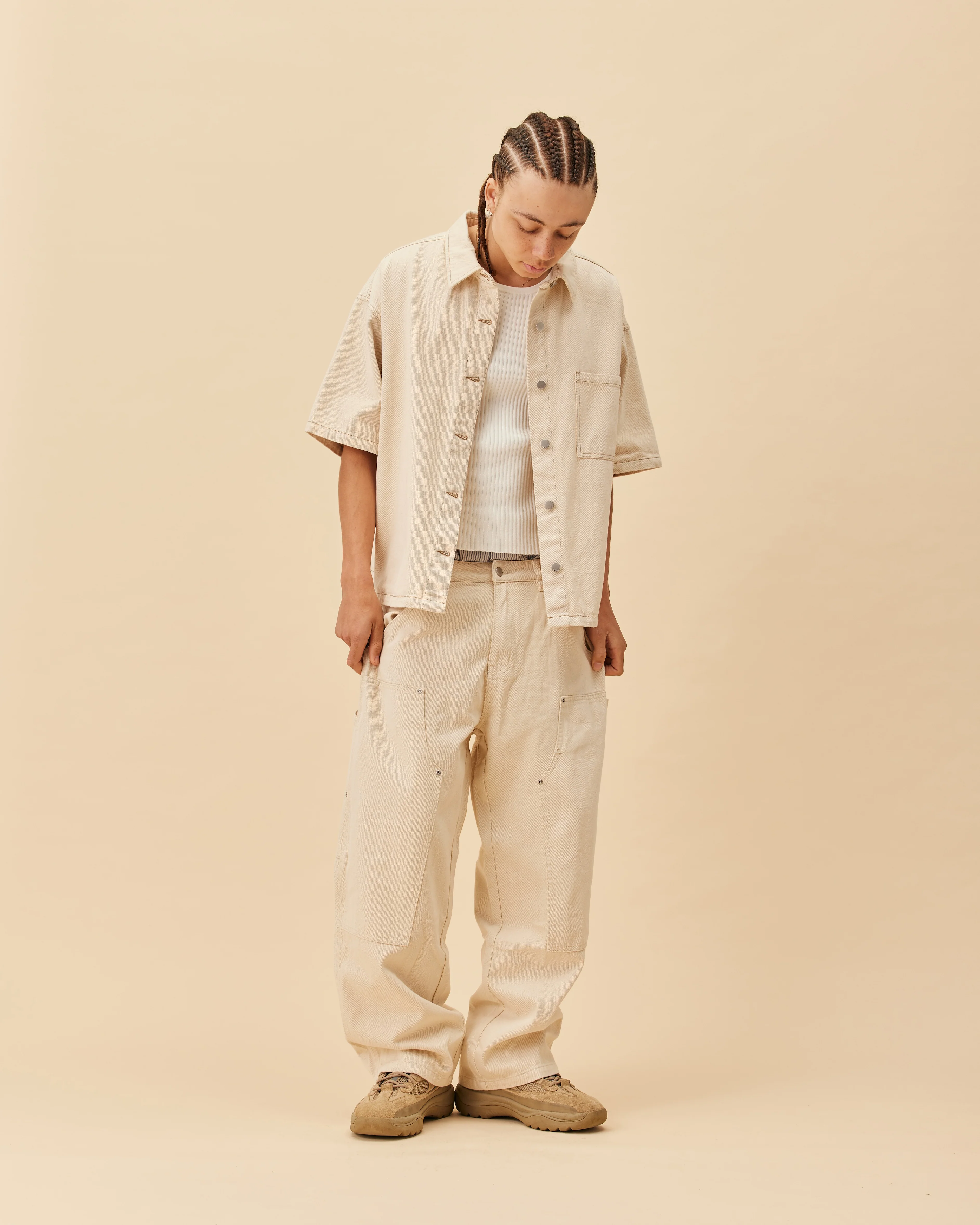 Carpenter Shirt | Ecru - Image 3