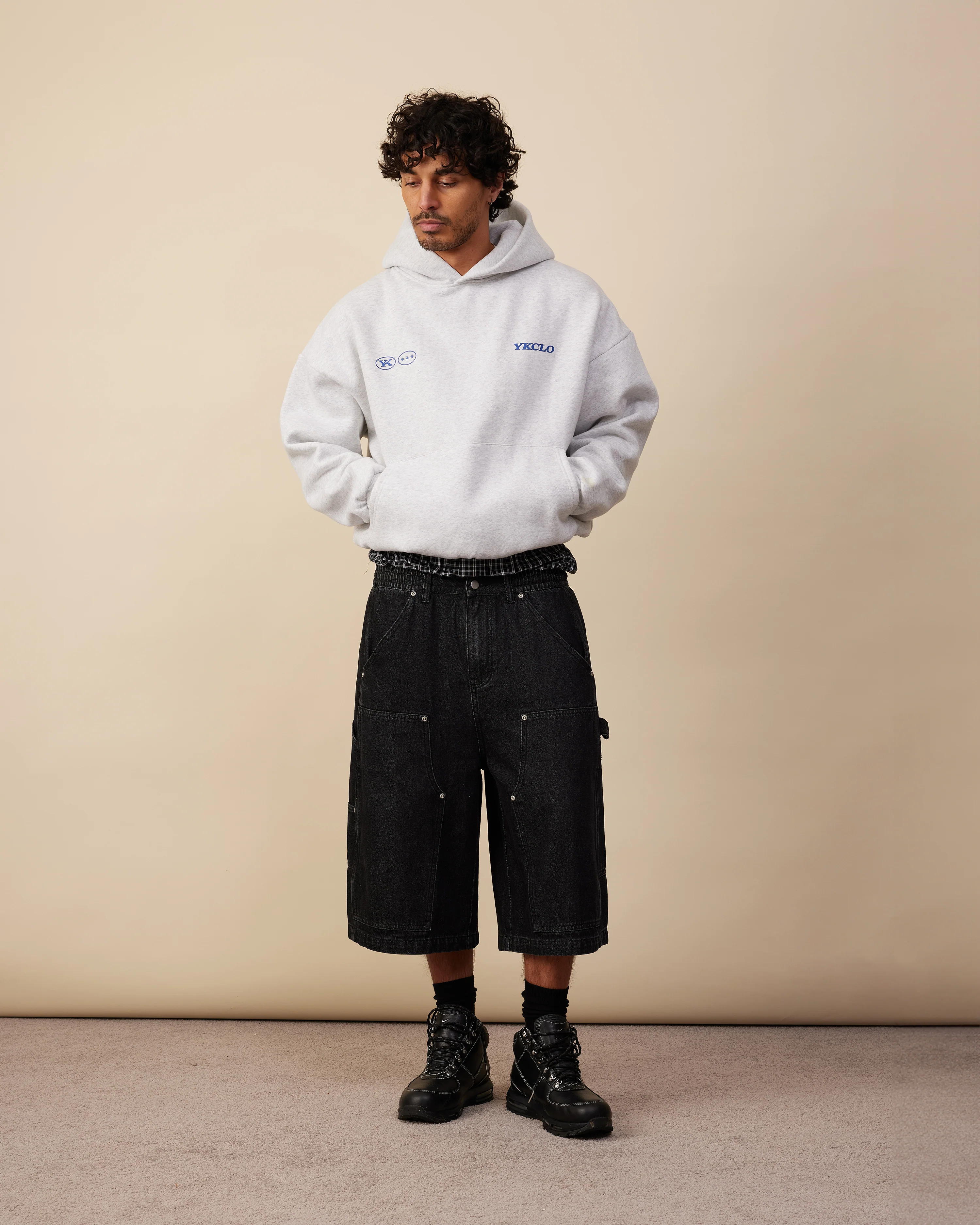 Carpenter Shorts | Black Wash - Image 3