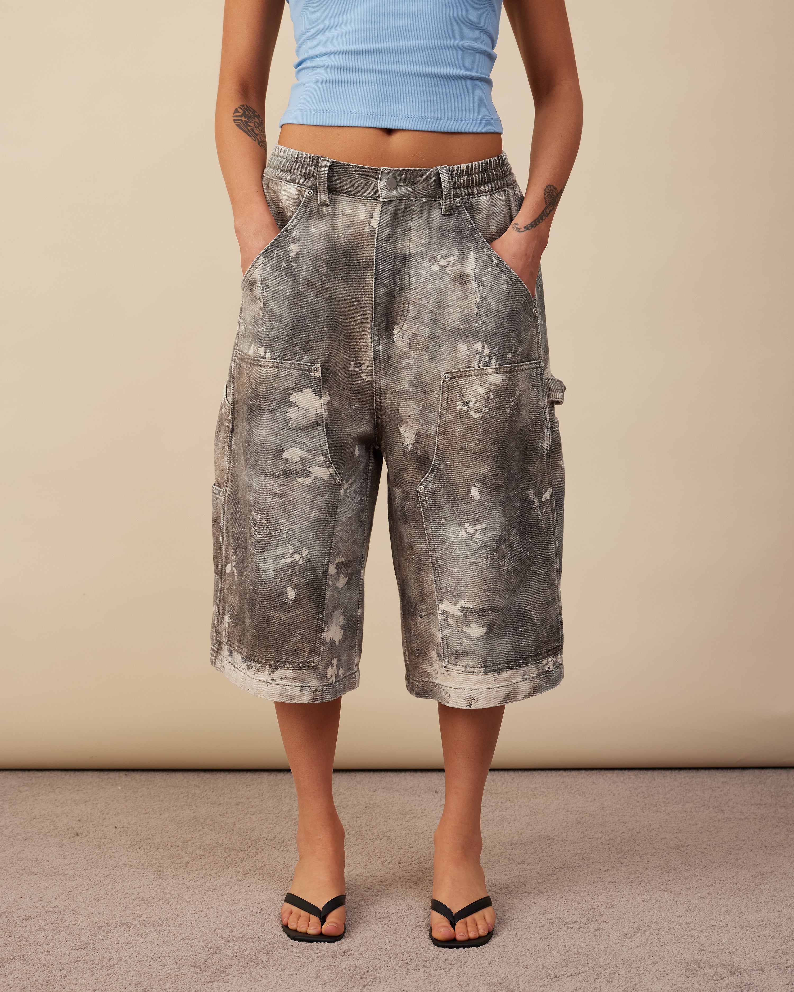 Carpenter Shorts | Faded Nature - Image 2
