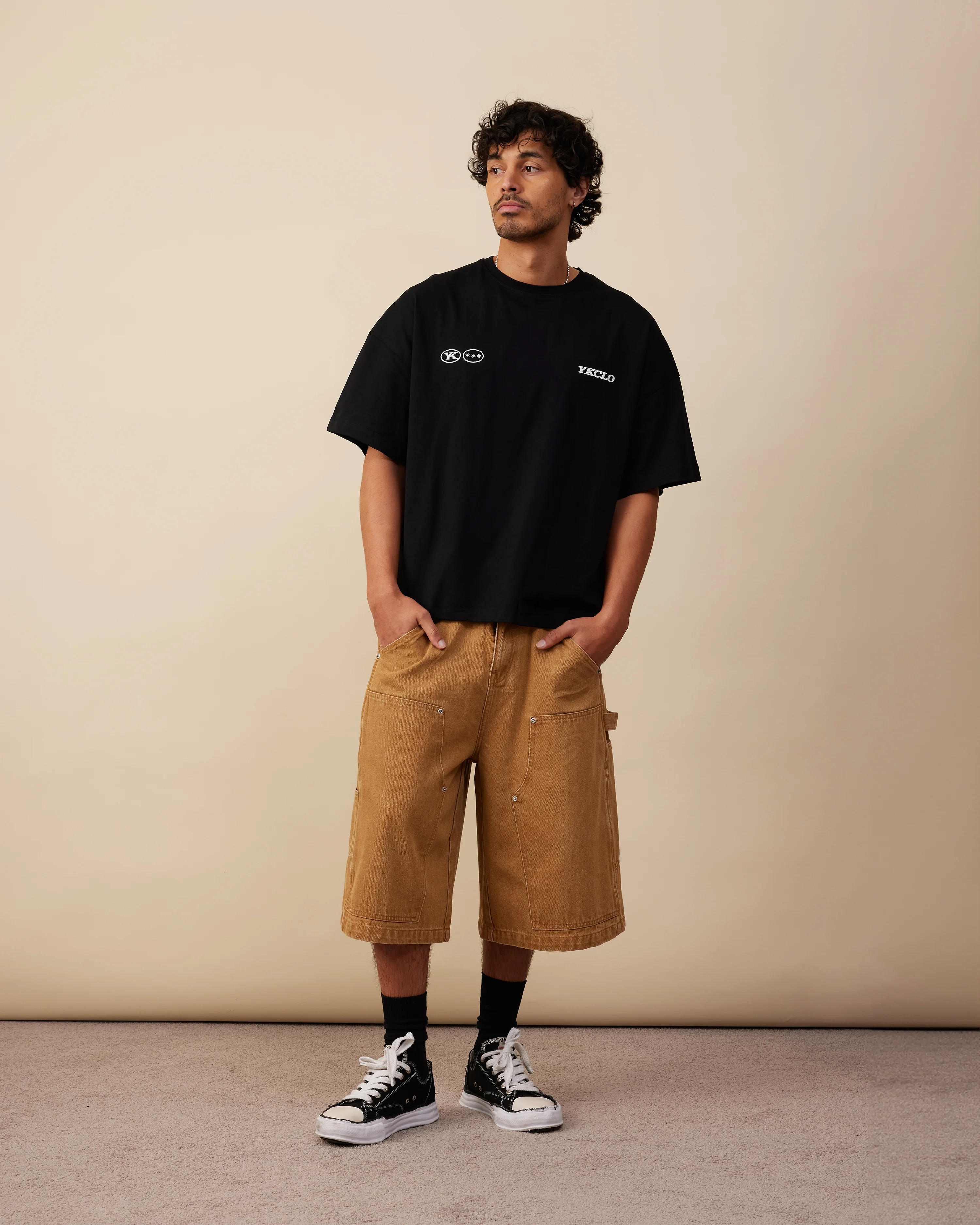 Carpenter Shorts | Tan - Image 3