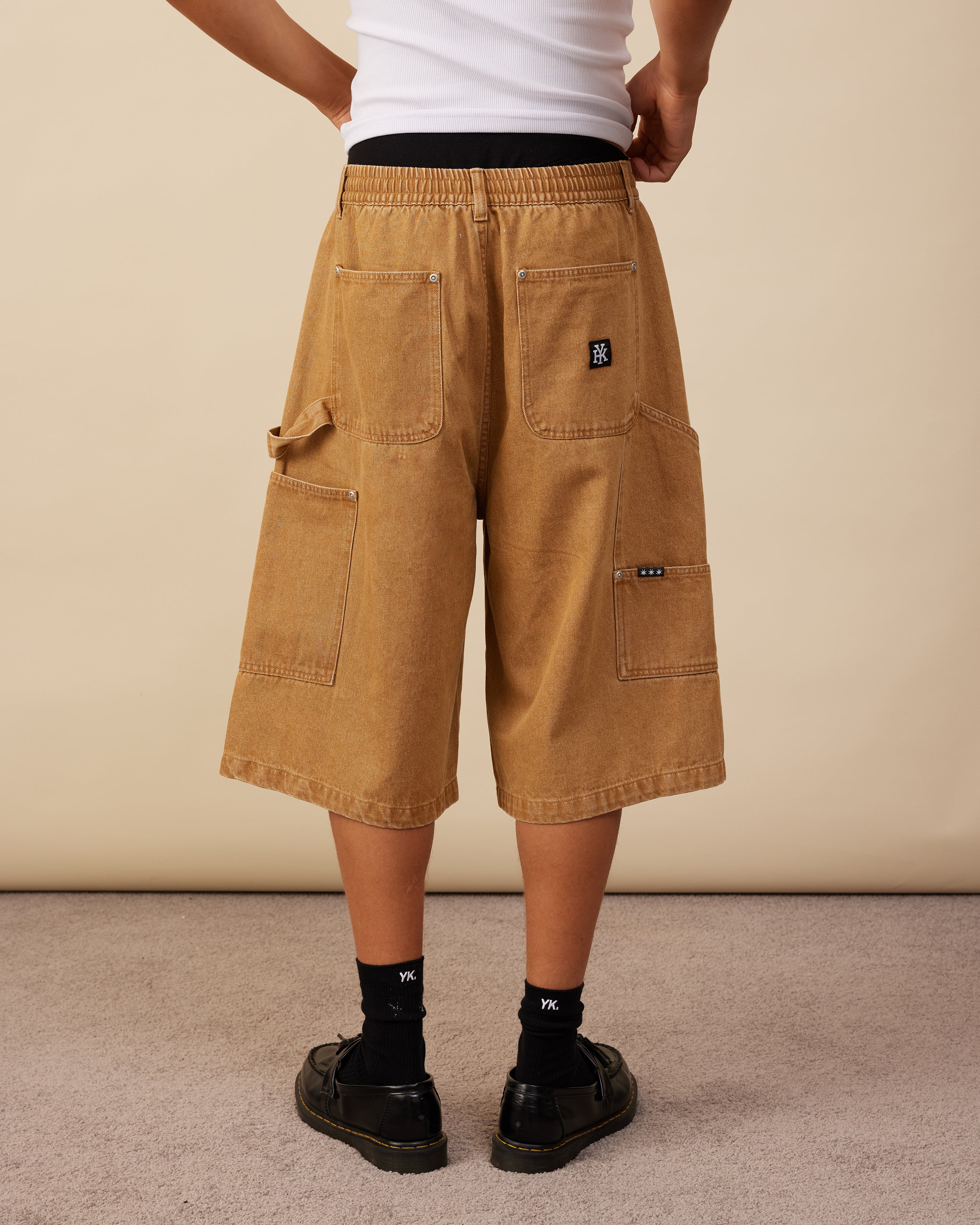 Carpenter Shorts | Tan - Image 4