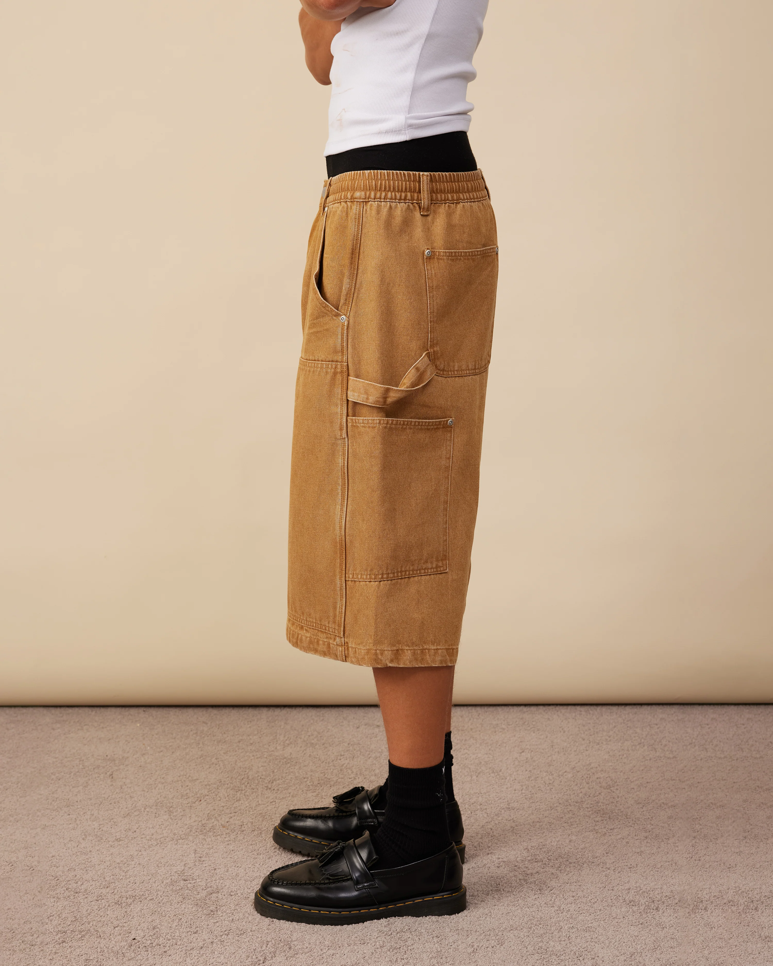 Carpenter Shorts | Tan - Image 5