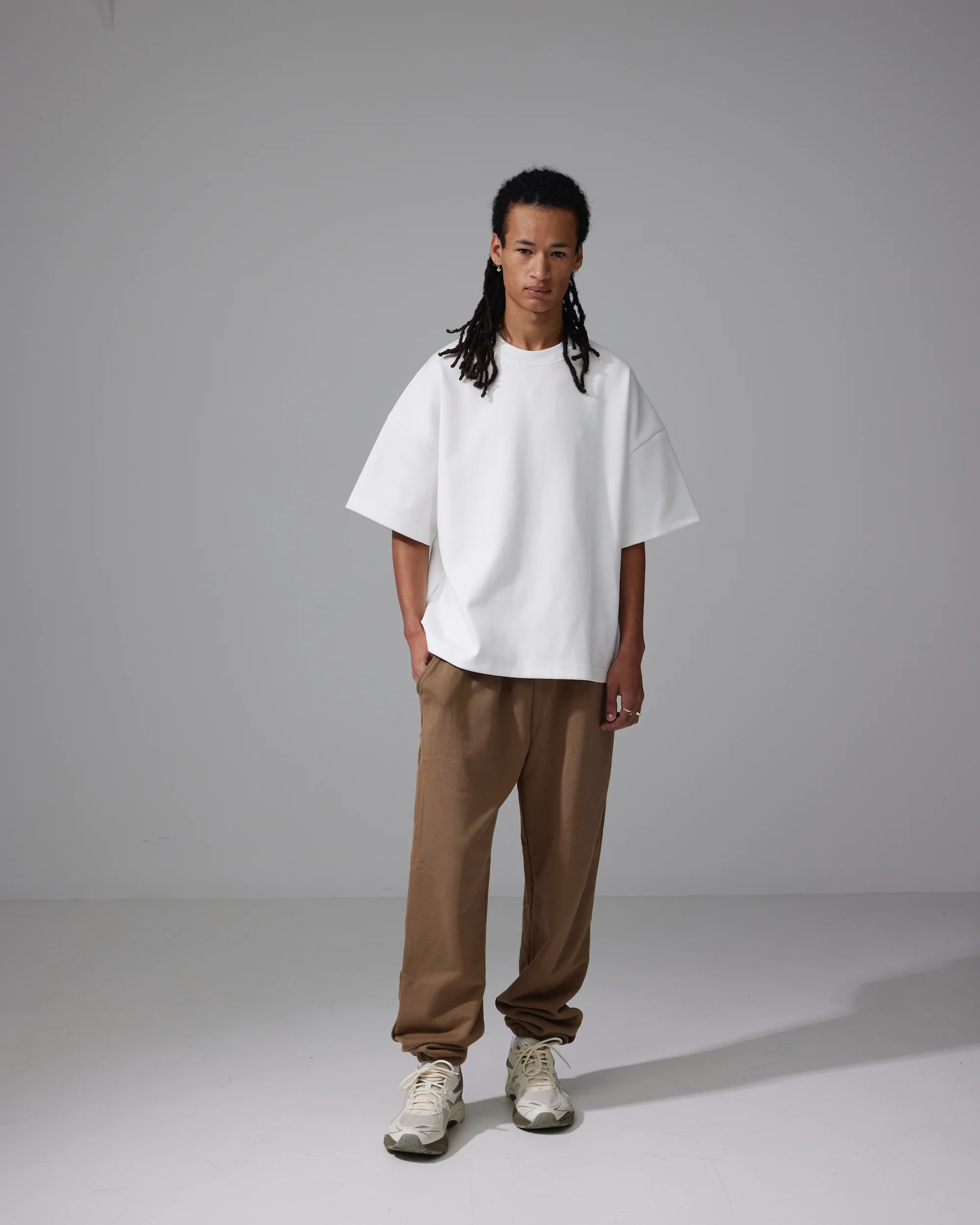 Nothing Heavyweight Tee | Cloud White - Image 4