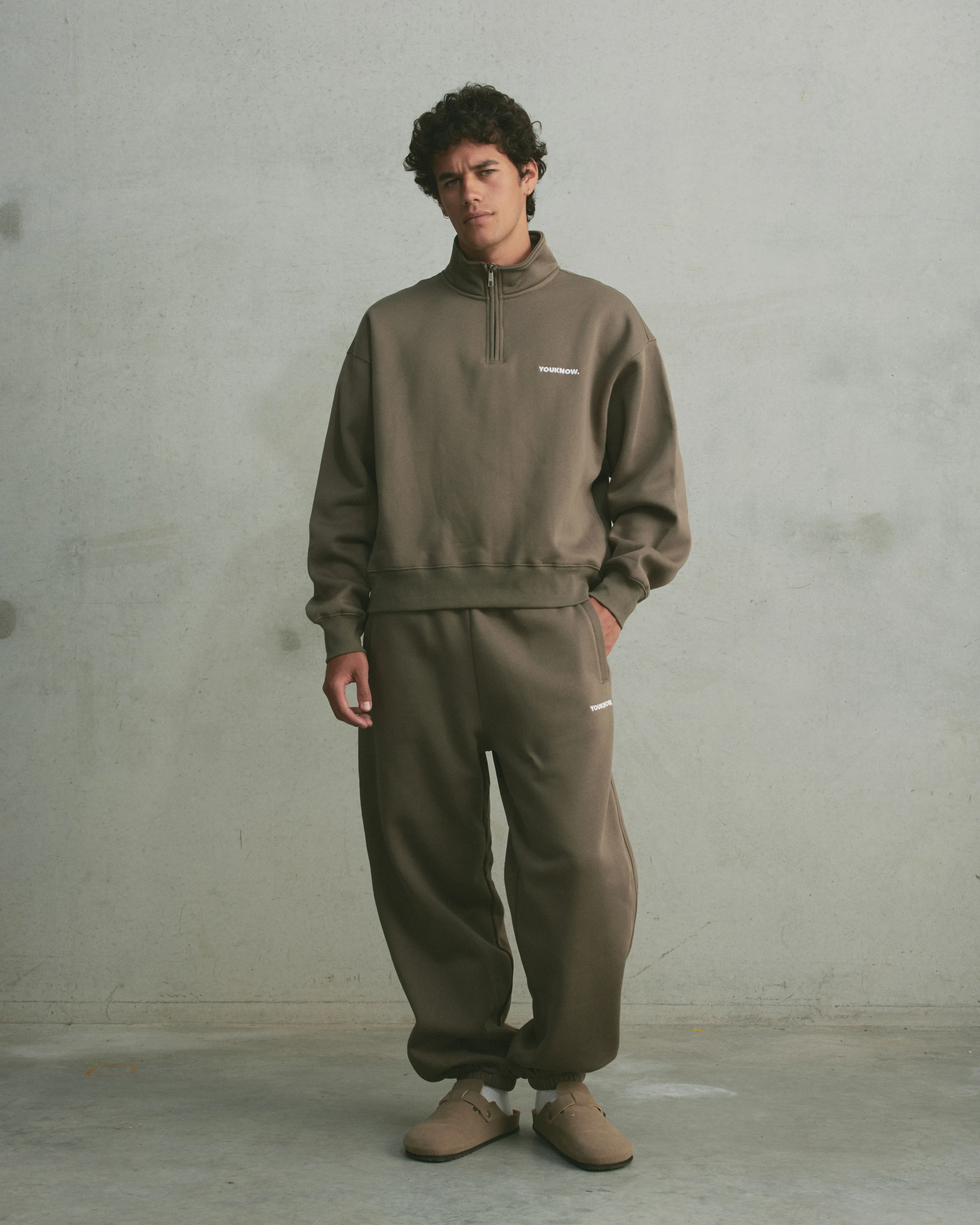 Core 1/4 Zip Pullover | Seaweed - Image 2