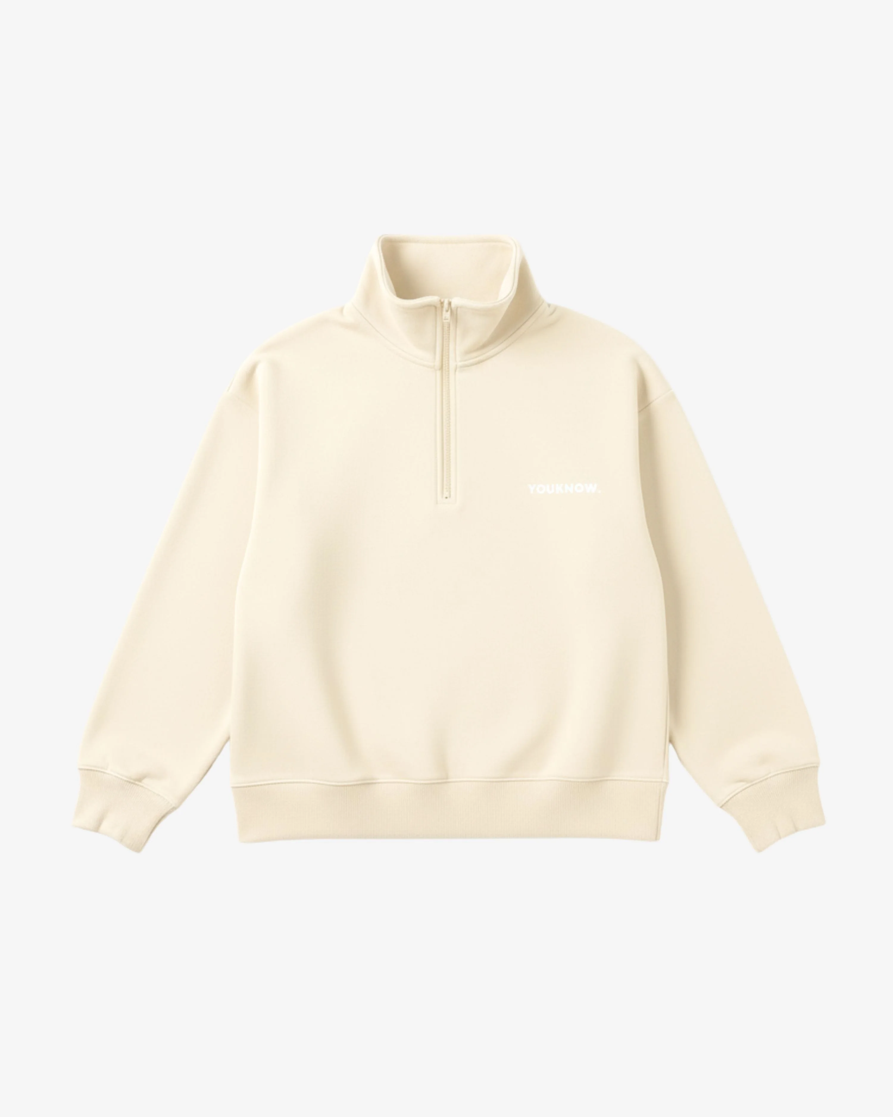 Core 1/4 Zip Pullover | Vanilla
