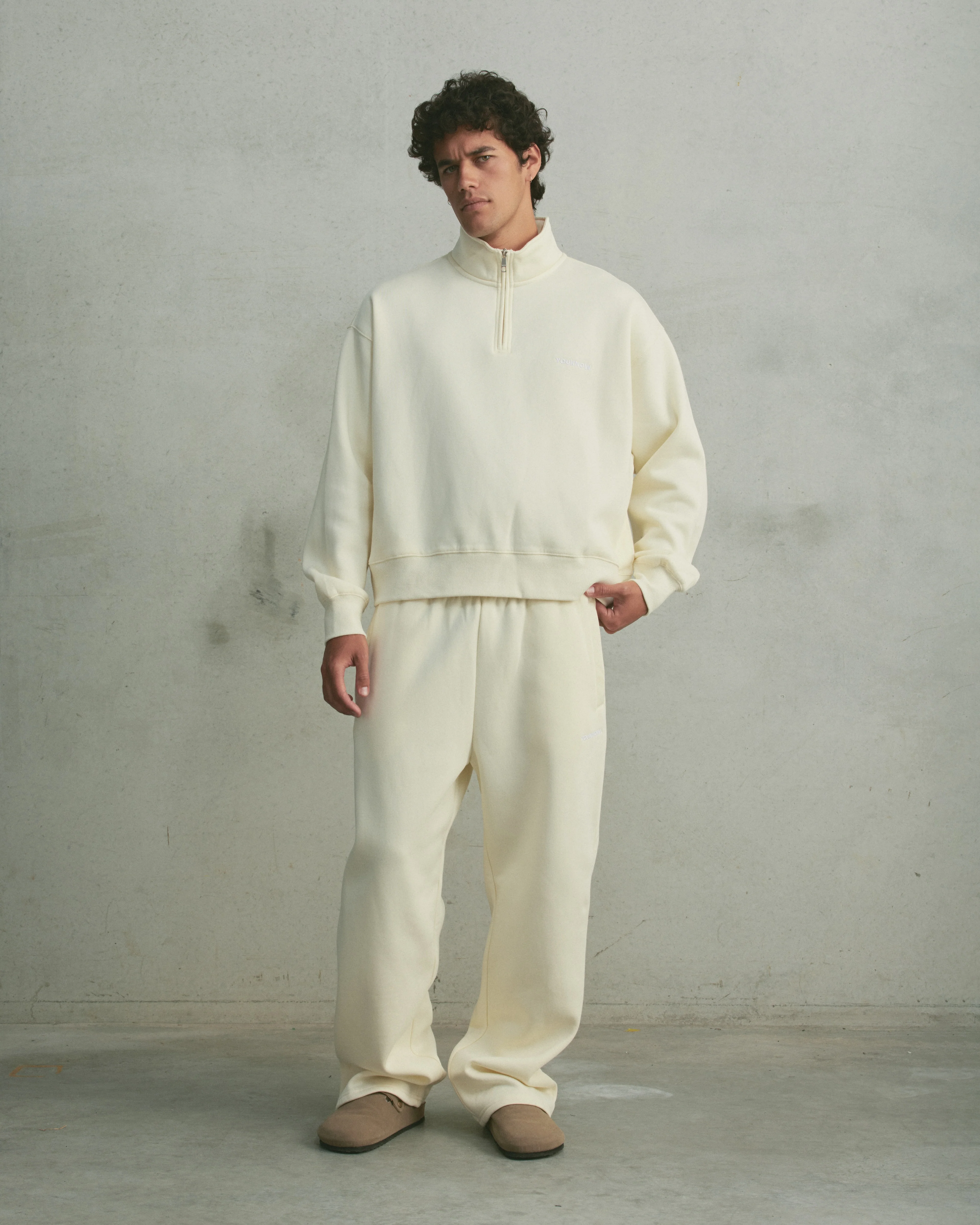 Core 1/4 Zip Pullover | Vanilla - Image 2