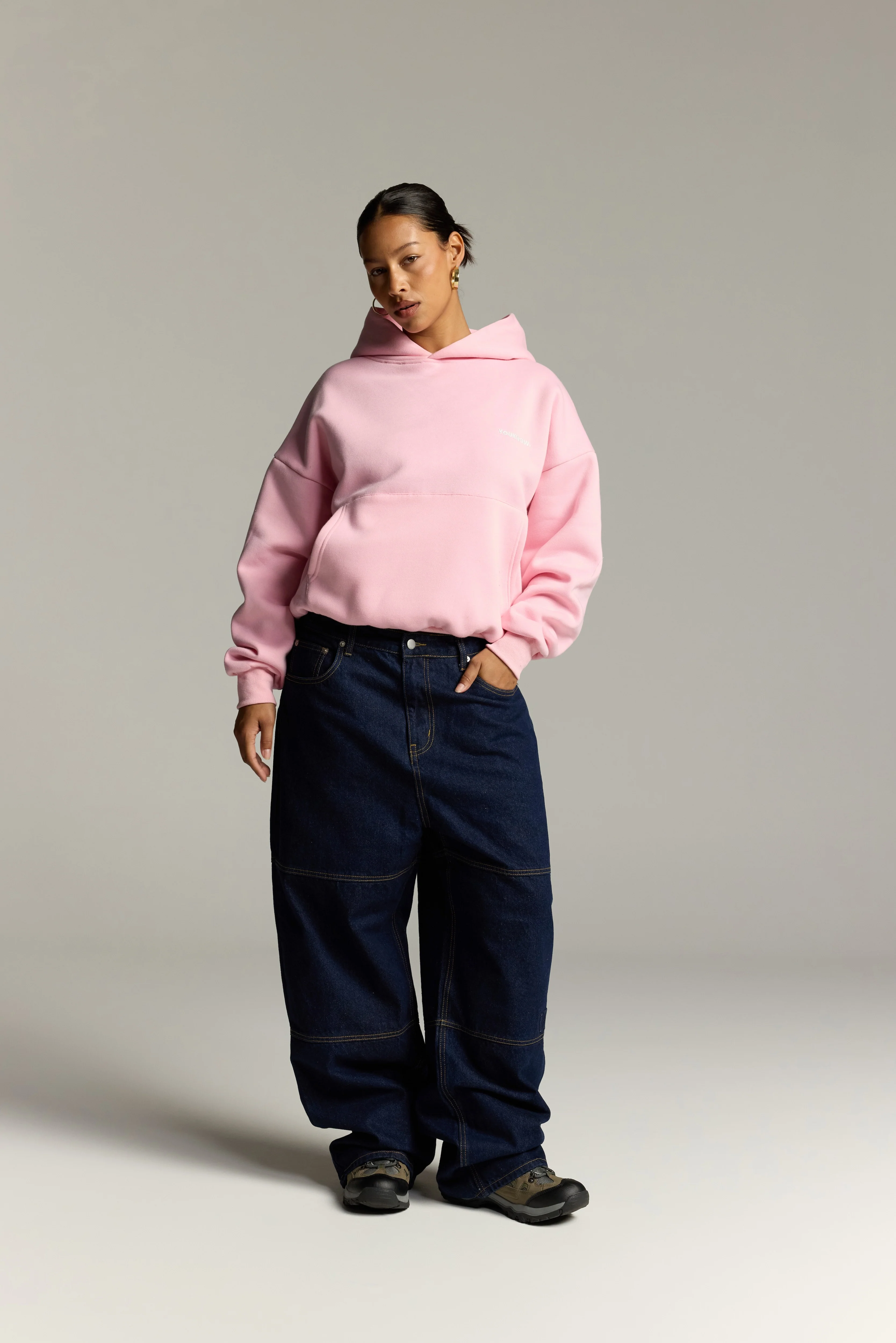 Core Box Hoodie | Baby Pink - Image 4