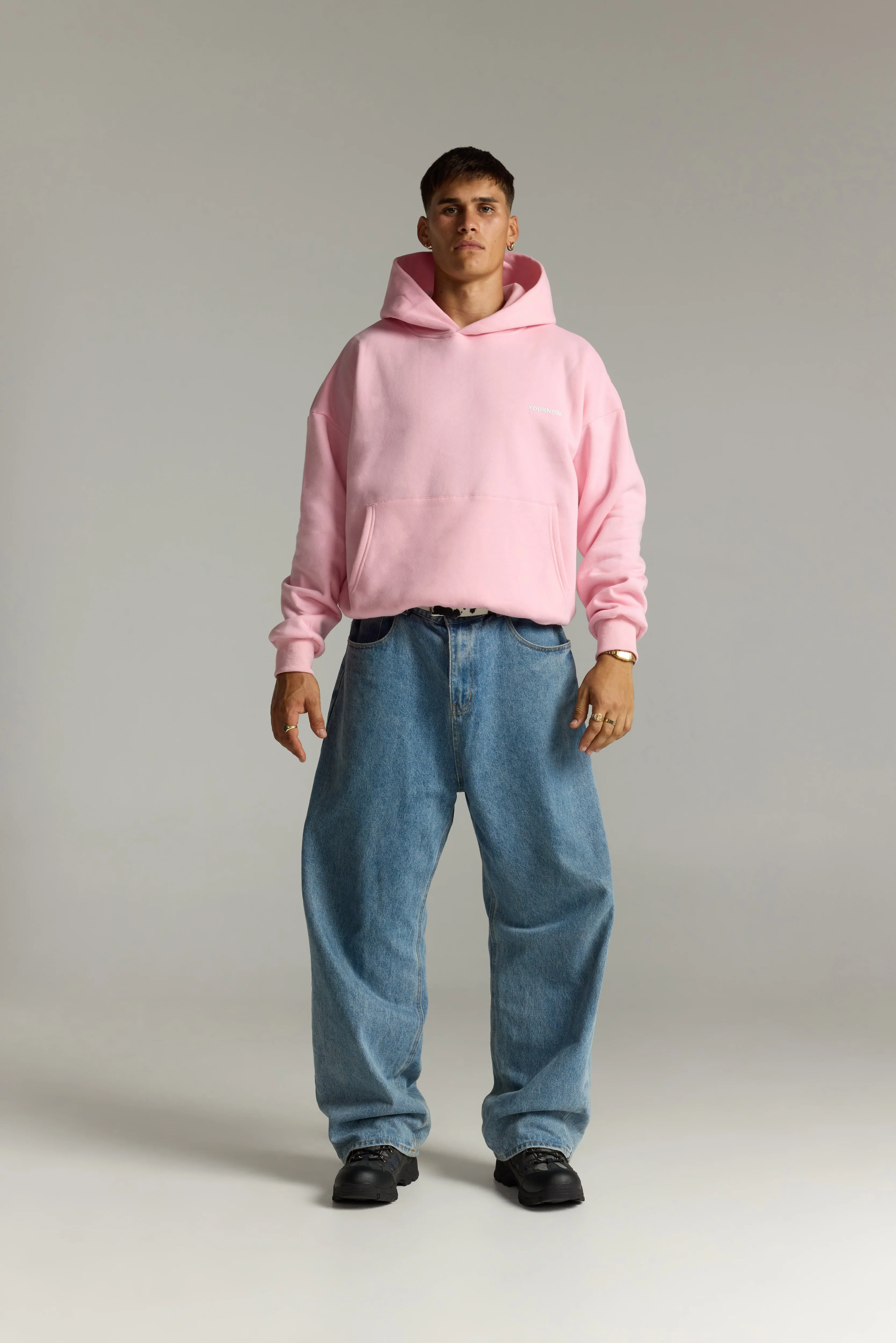Core Box Hoodie | Baby Pink - Image 5
