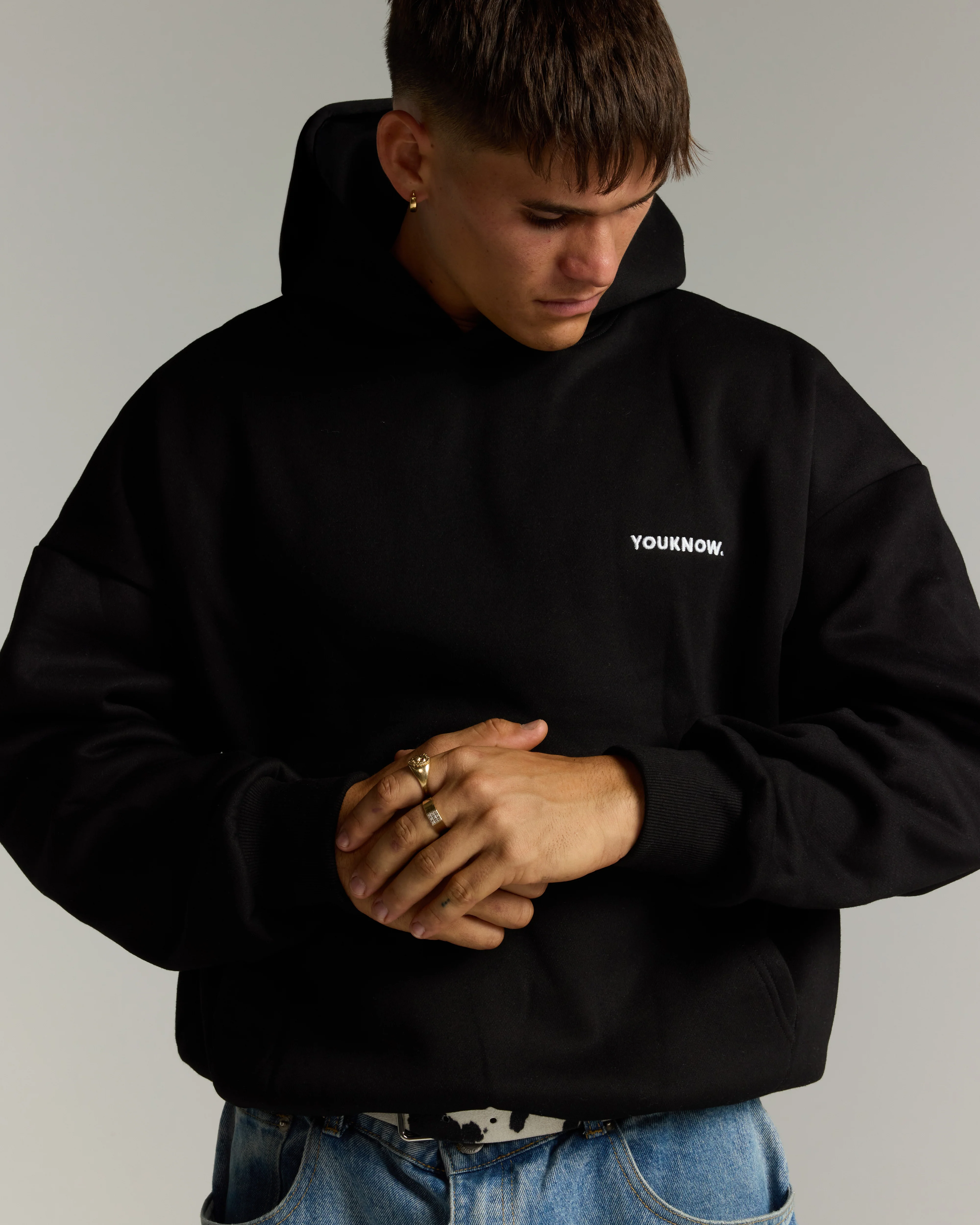 Core Box Hoodie | Black - Image 5