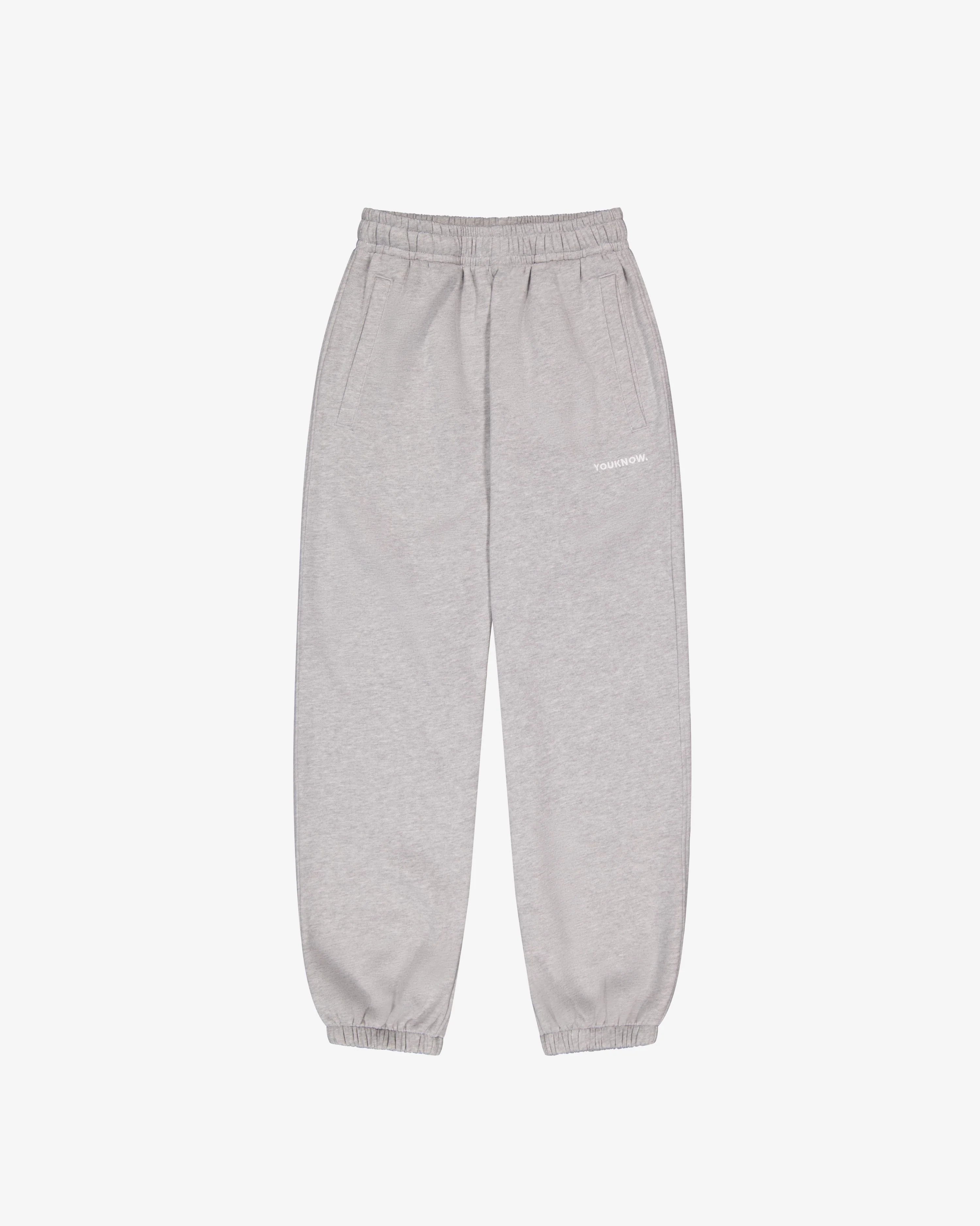 Core Cuffed Sweatpants | Heather Grey