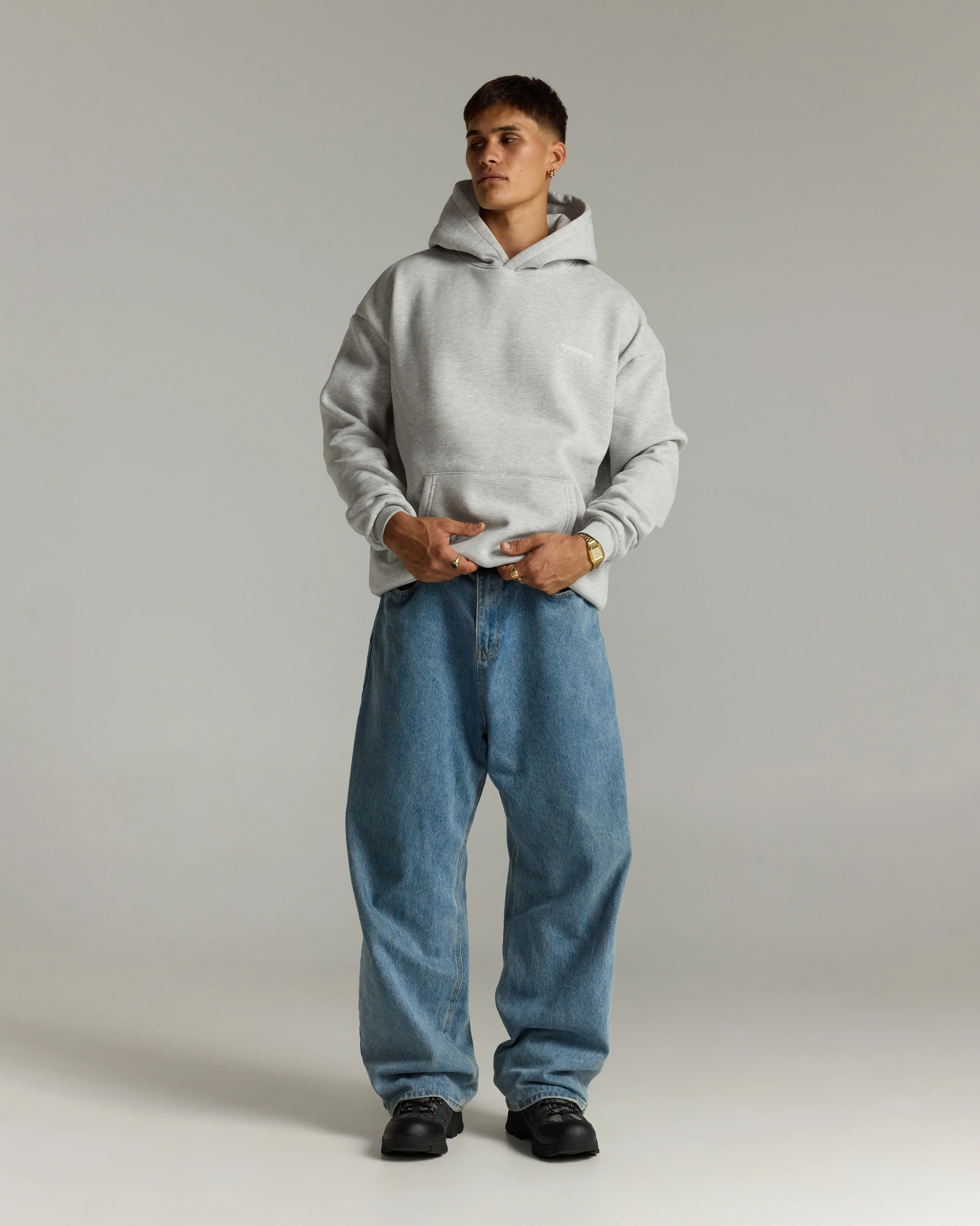 Core Standard Hoodie | Heather Grey - Image 3