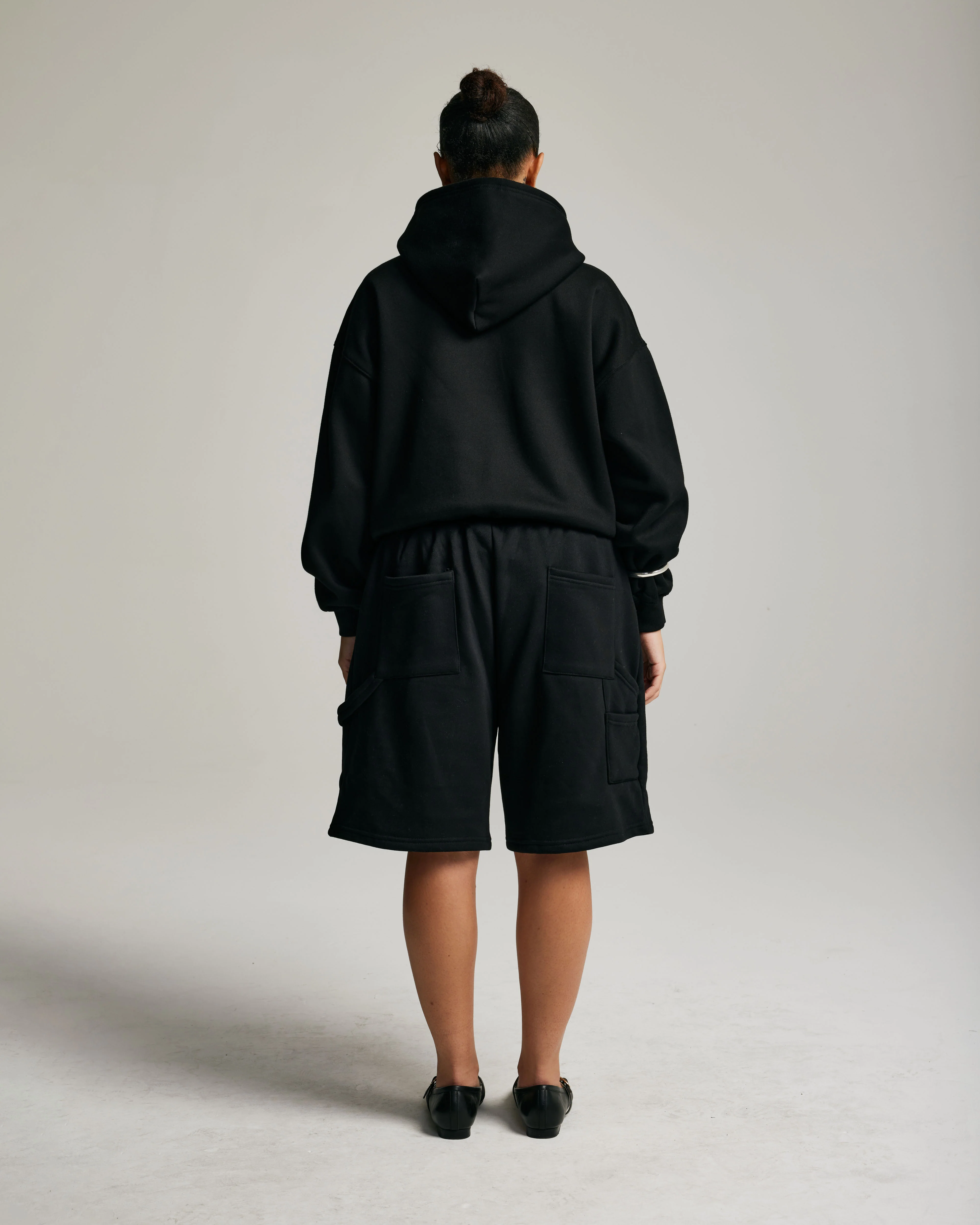 Core Oversized Shorts | Black - Image 5