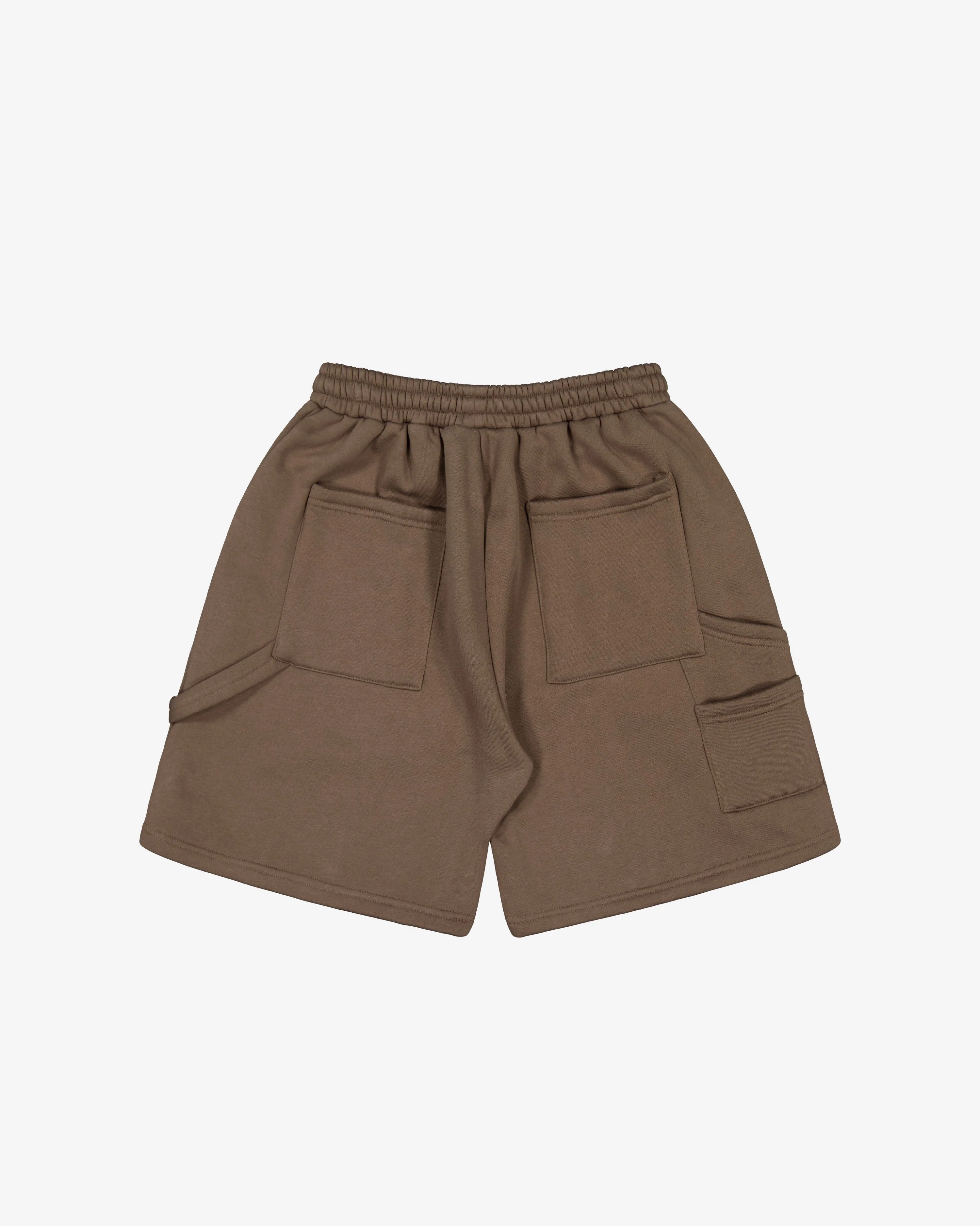 Core Oversized Shorts | Latte - Image 2