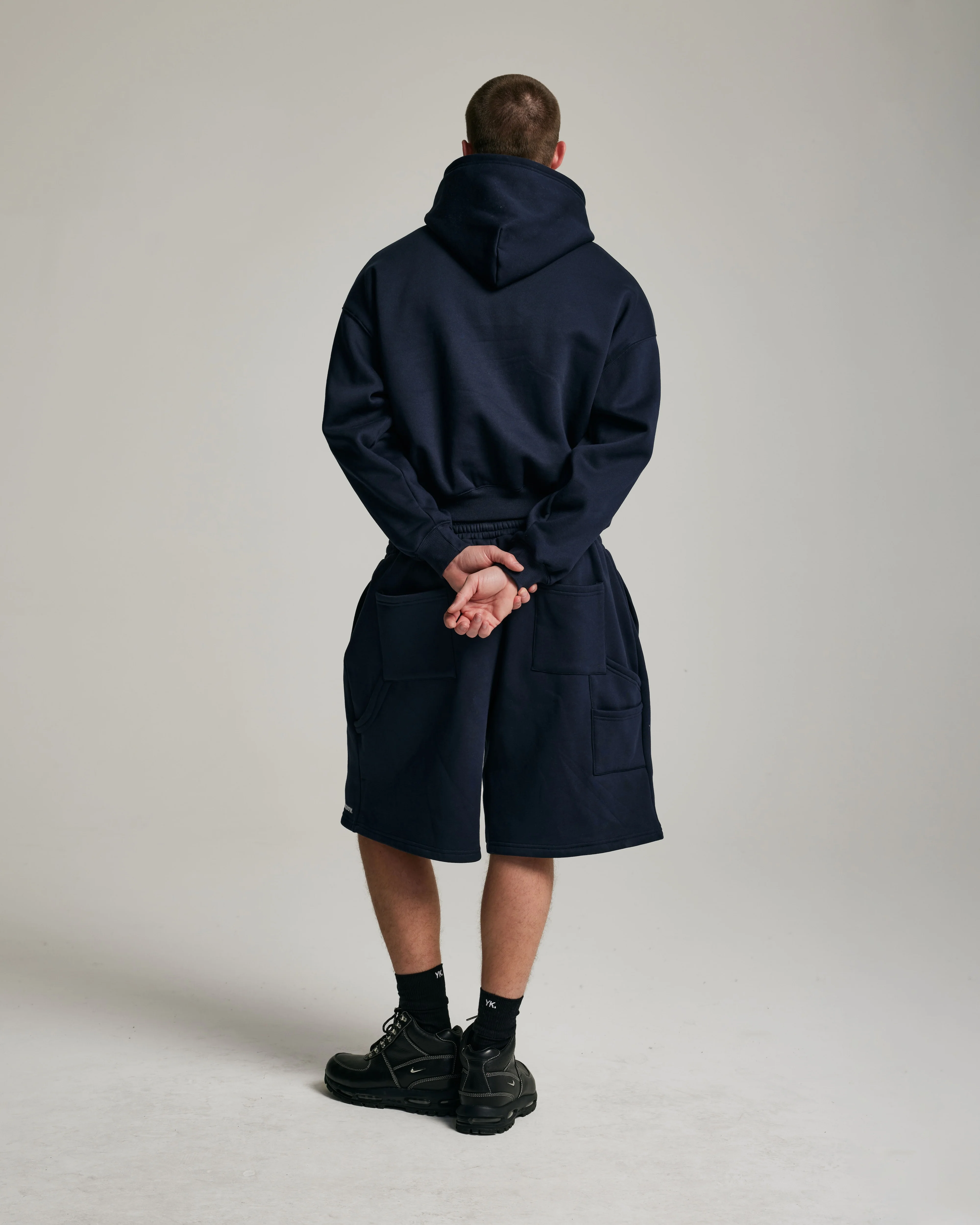 Core Oversized Shorts | Navy - Image 4