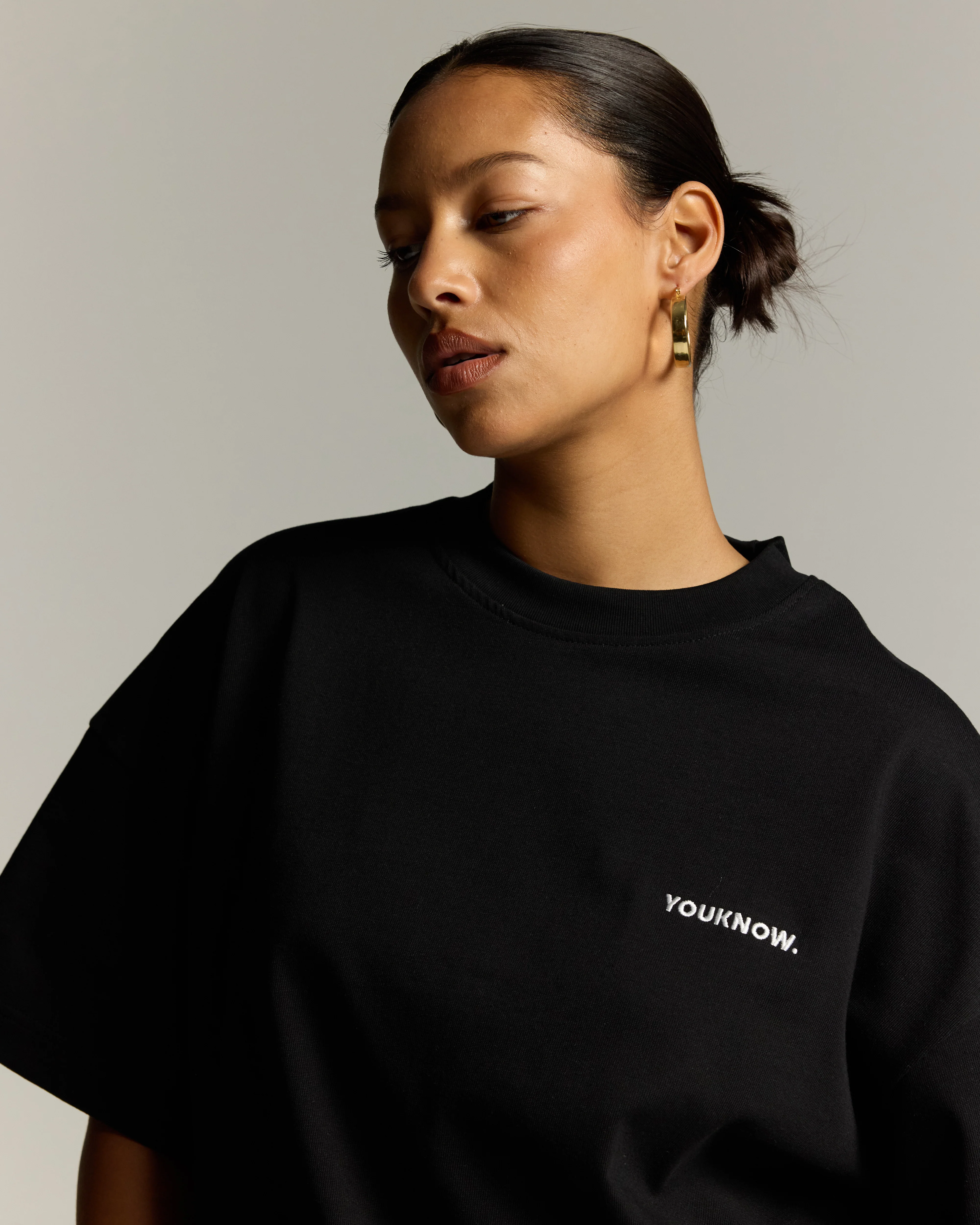 Core Standard Heavyweight Tee | Black - Image 4