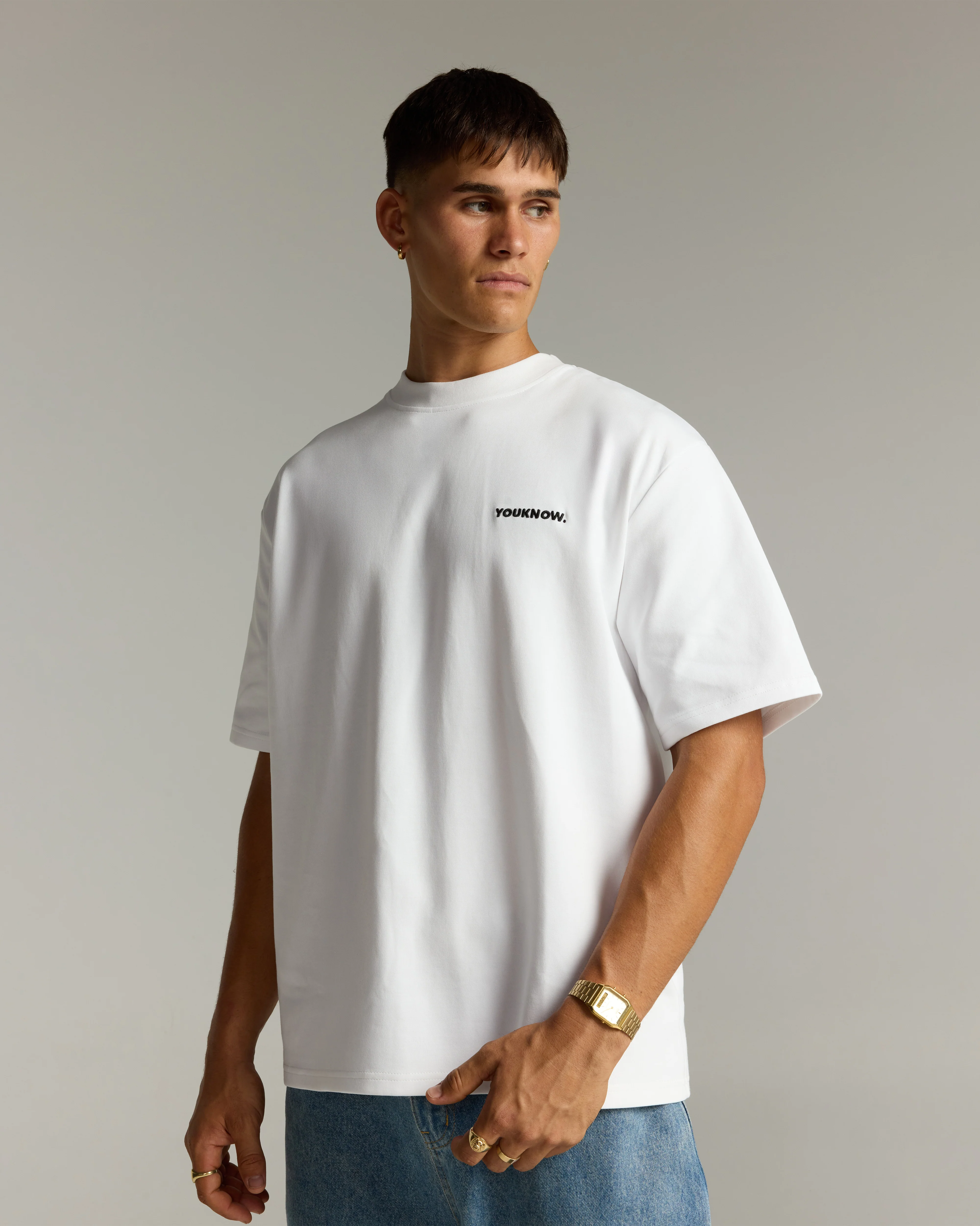 Core Standard Heavyweight Tee | White - Image 5