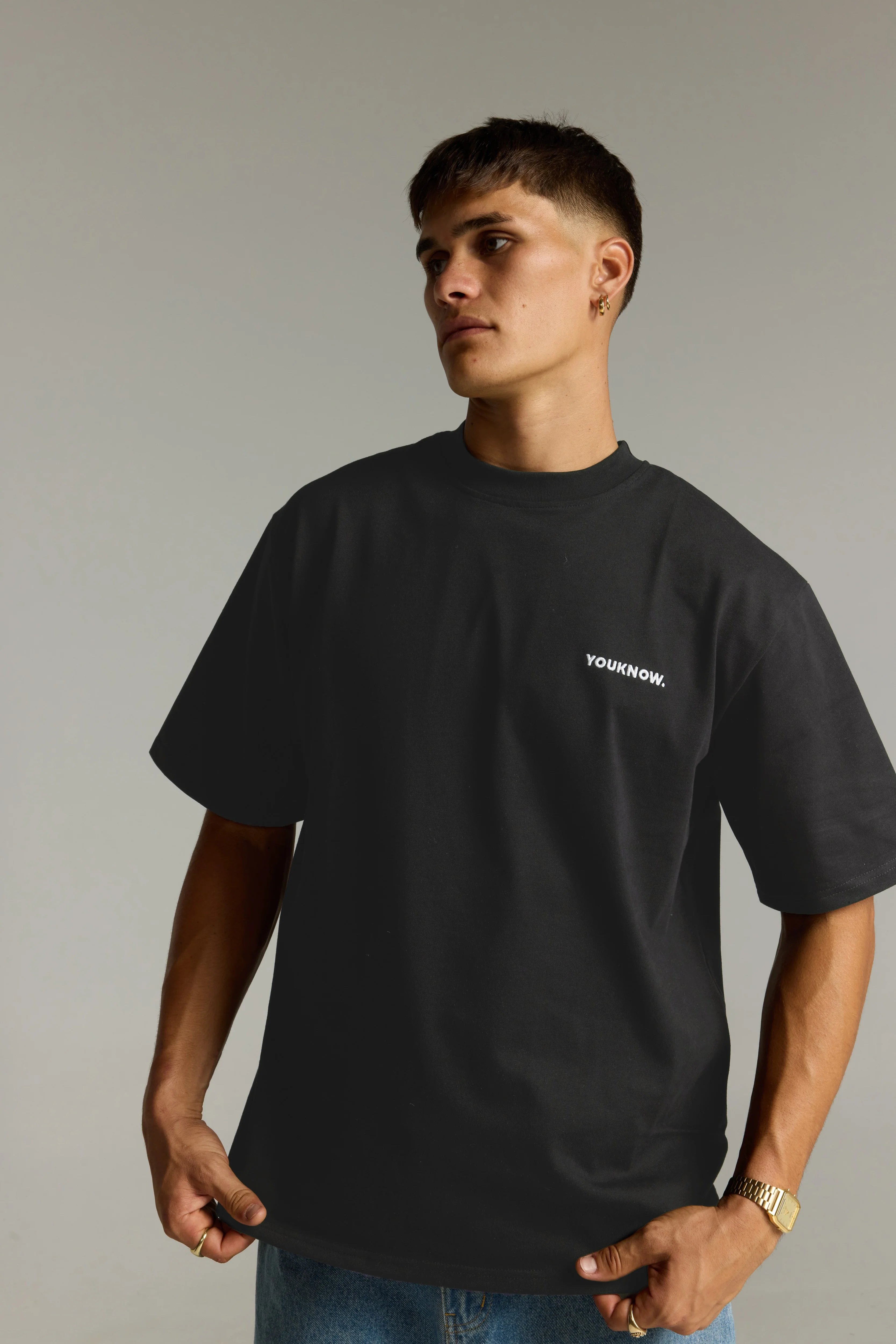 Core Standard Tee | Charcoal - Image 4