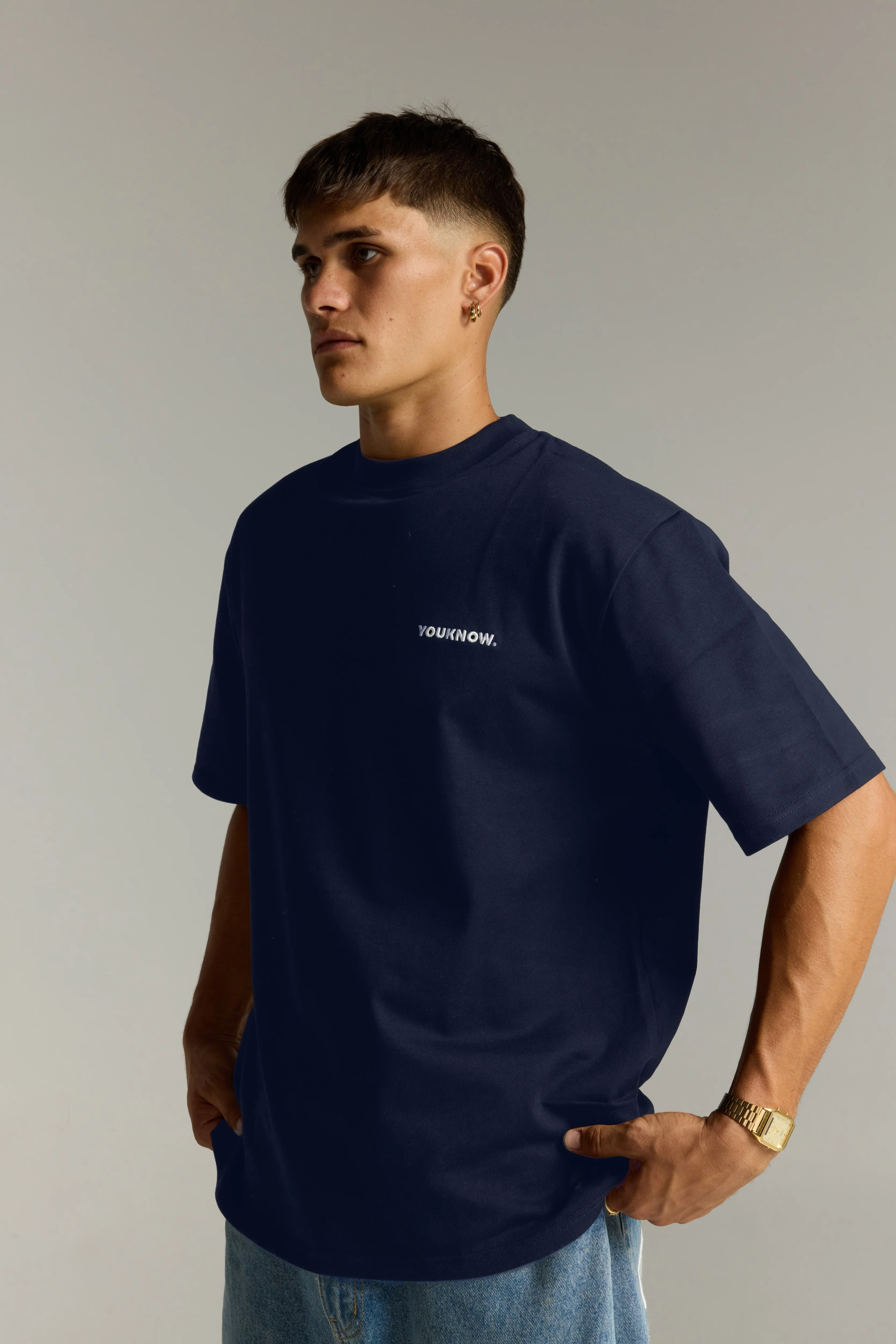 Core Standard Tee | Navy - Image 3