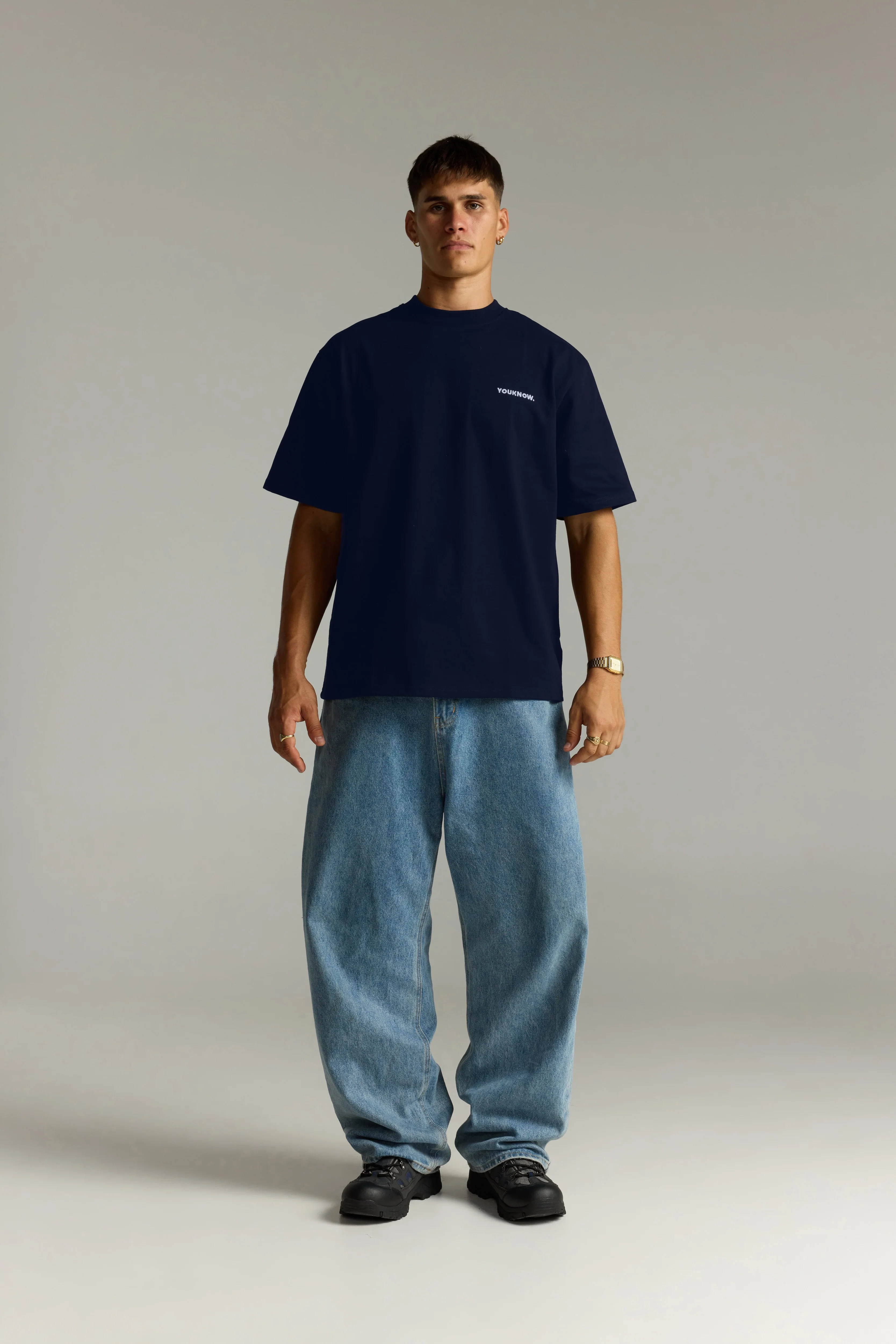 Core Standard Tee | Navy - Image 5