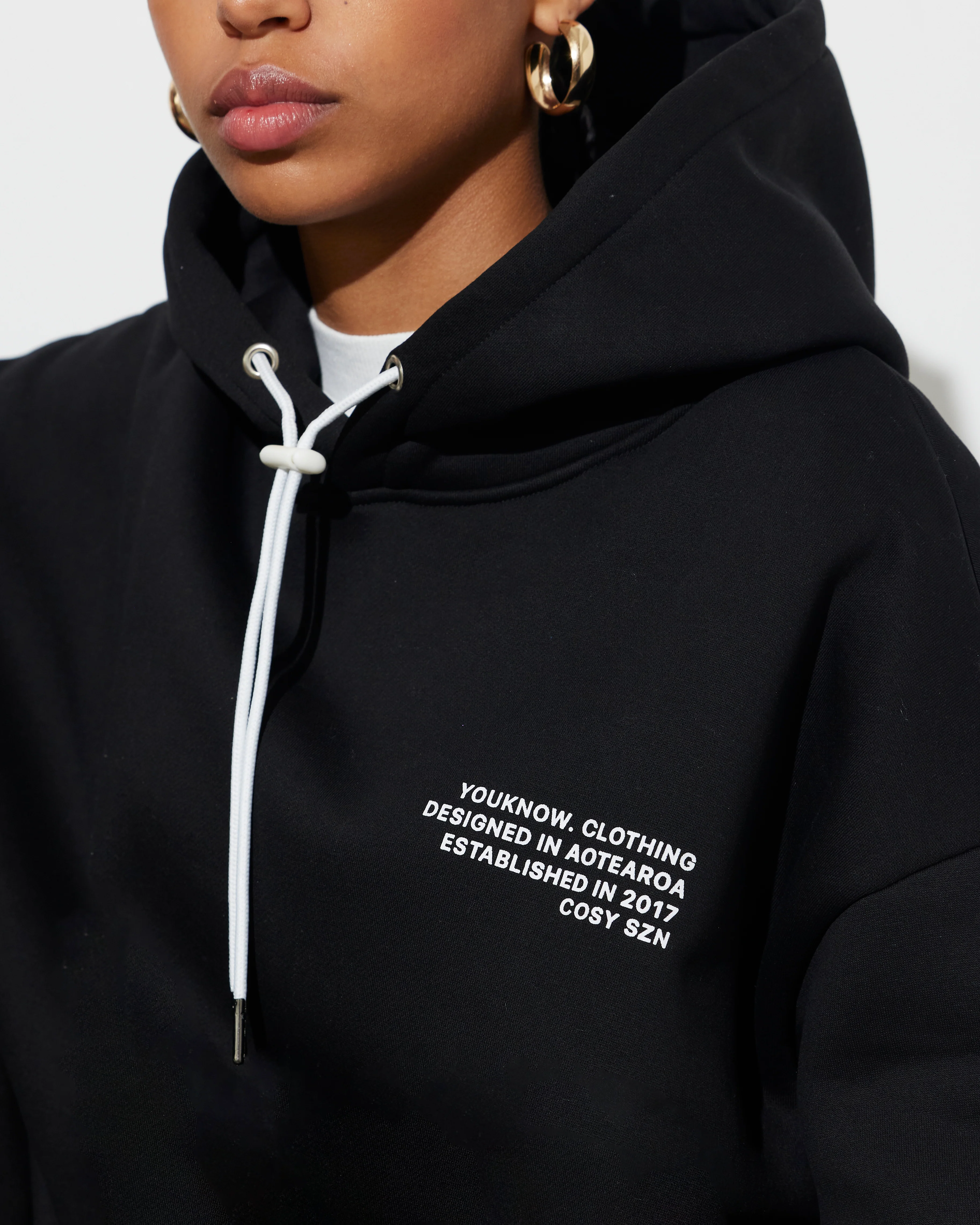 Cosyszn Hoodie | Black - Image 5
