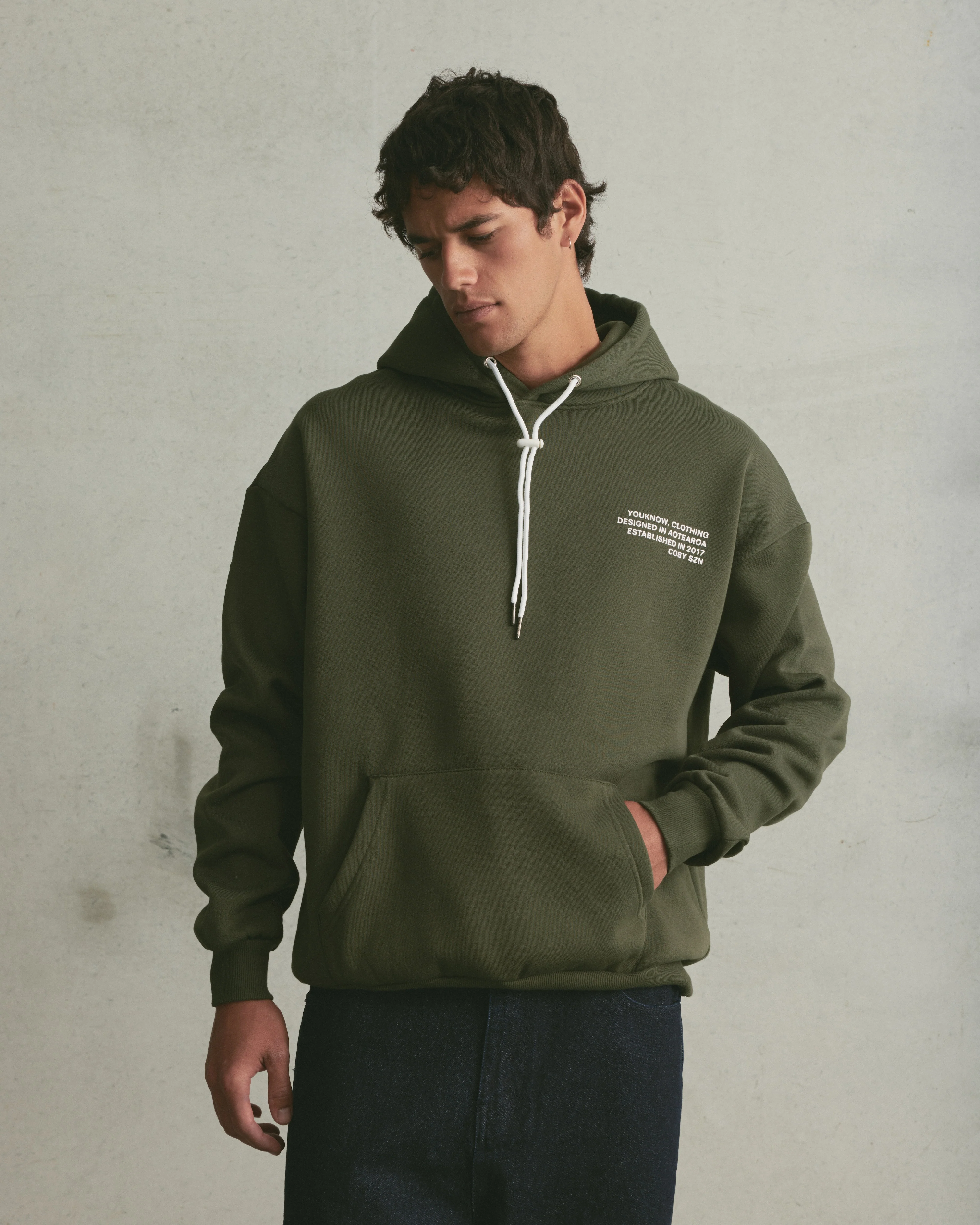 Cosyszn Hoodie | Olive - Image 4