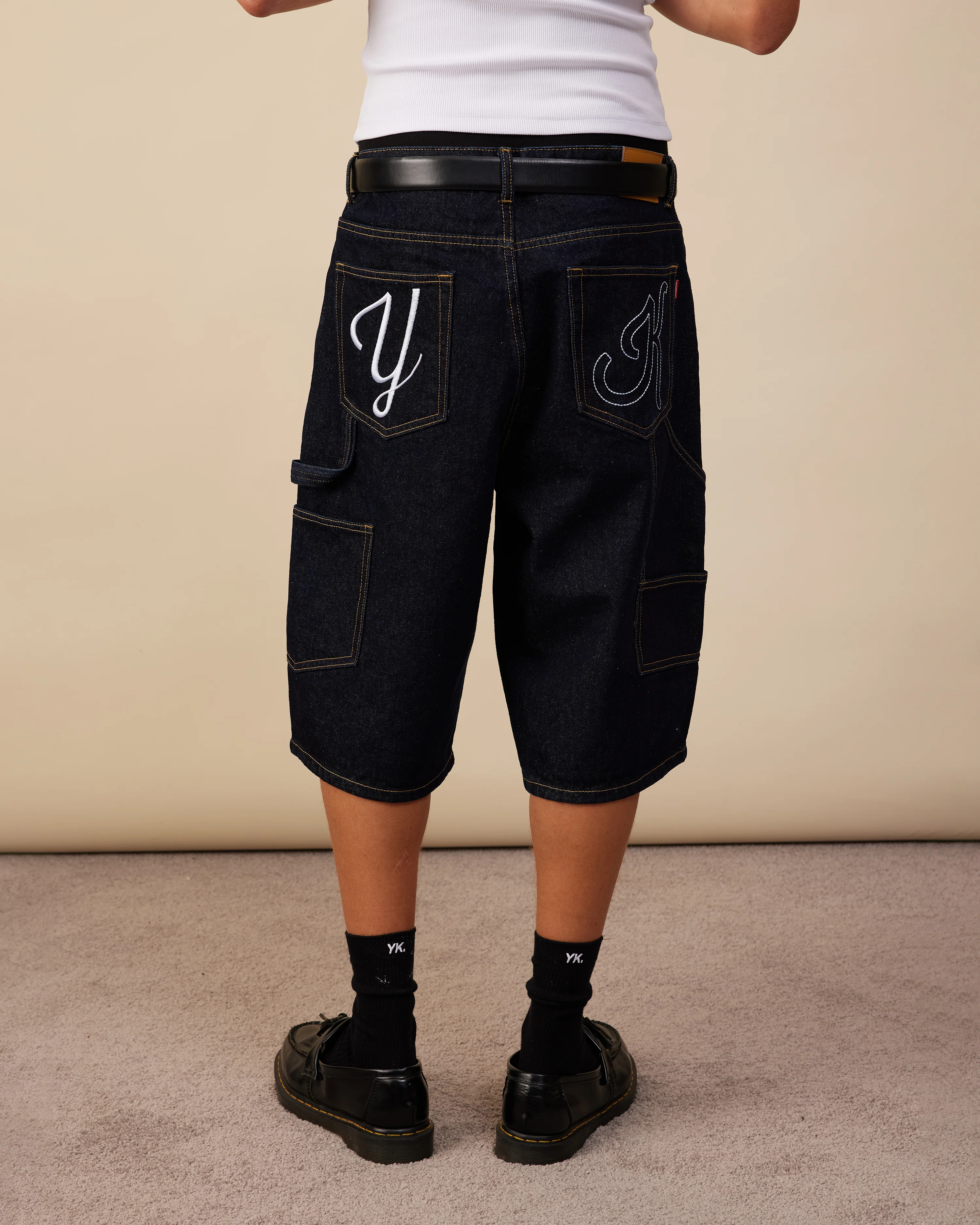 Denim Jorts | Indigo - Image 4