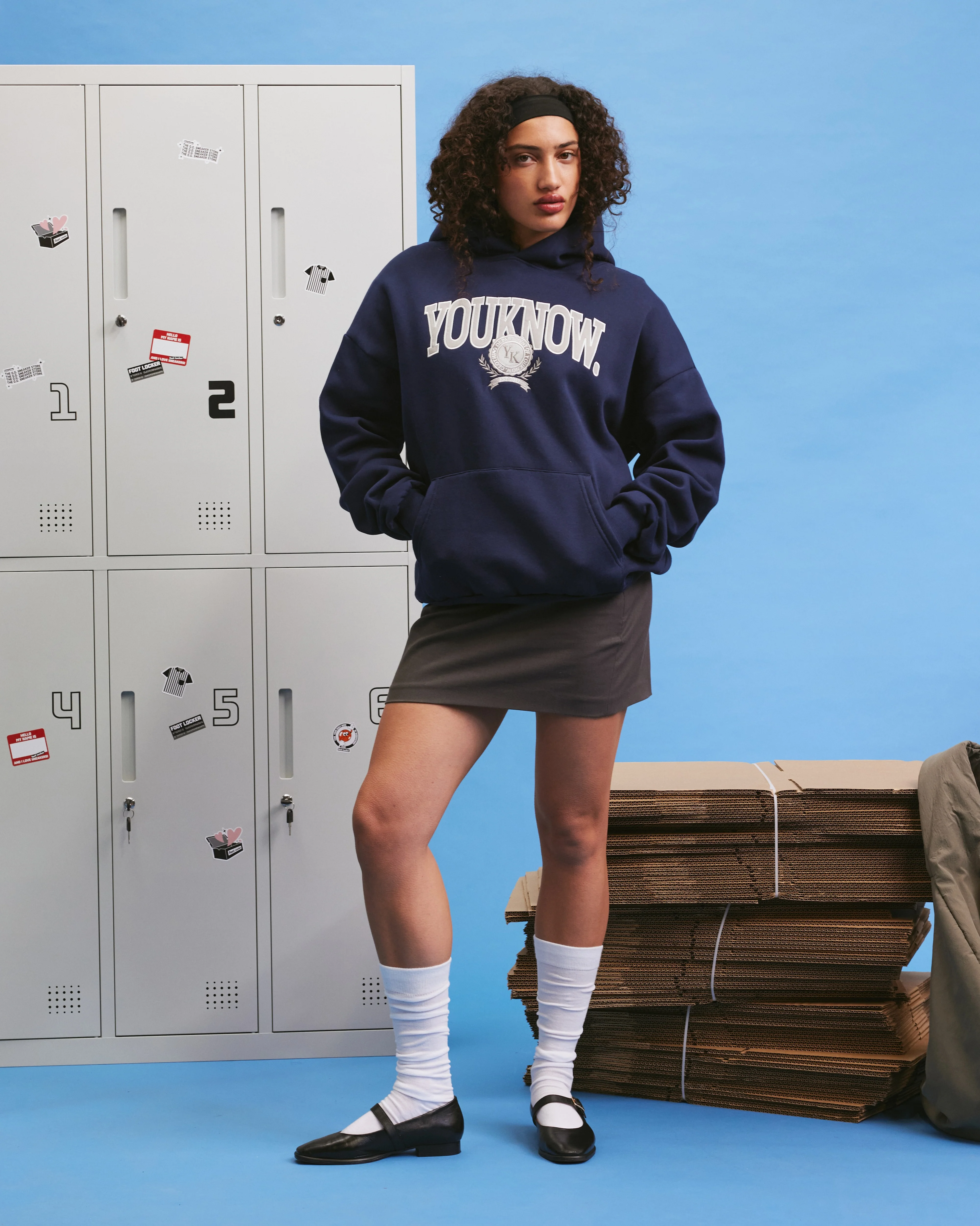 Dept. of YKC Hoodie | Navy - Image 4