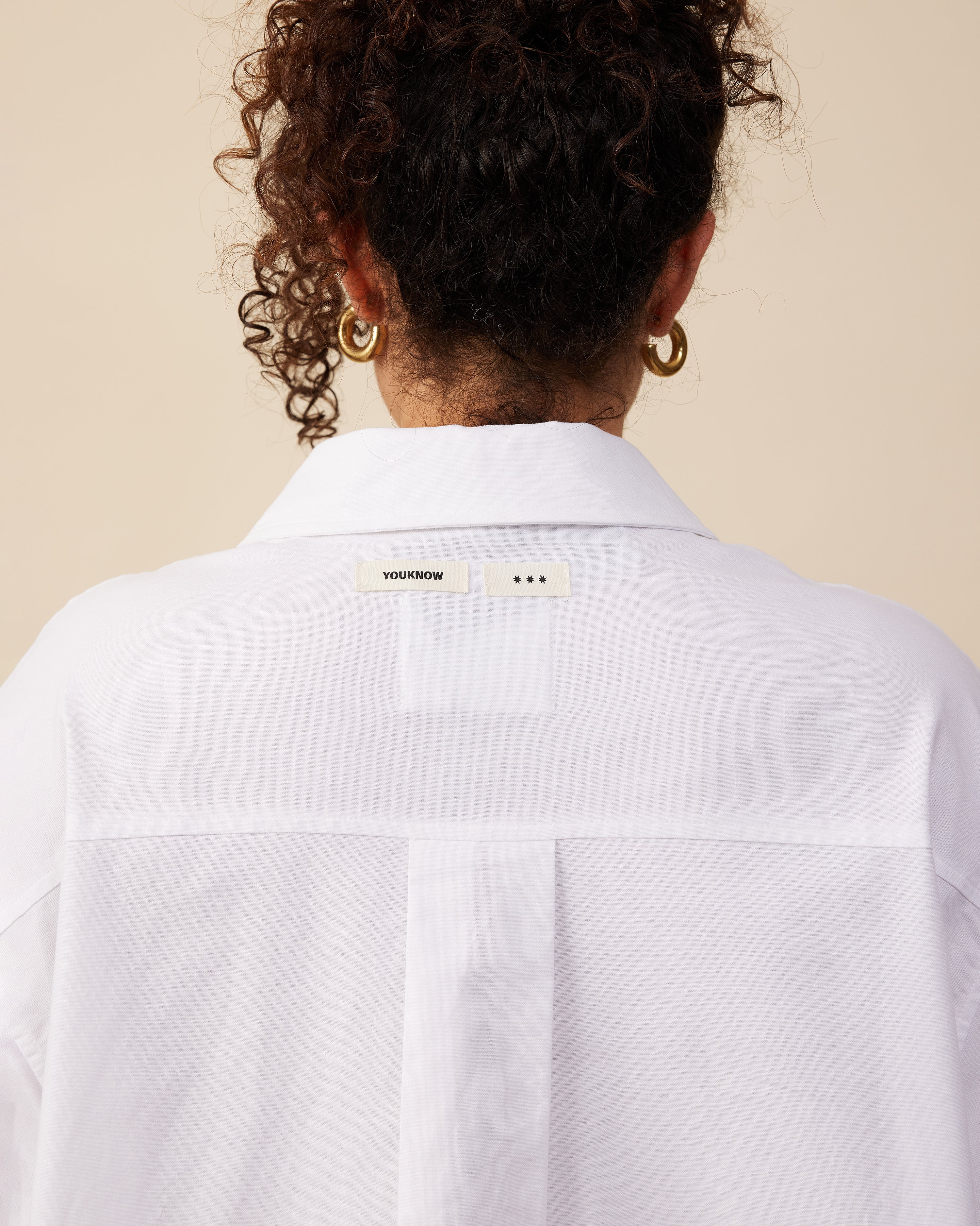 Double Pocket Longsleeve Shirt | White - Image 5