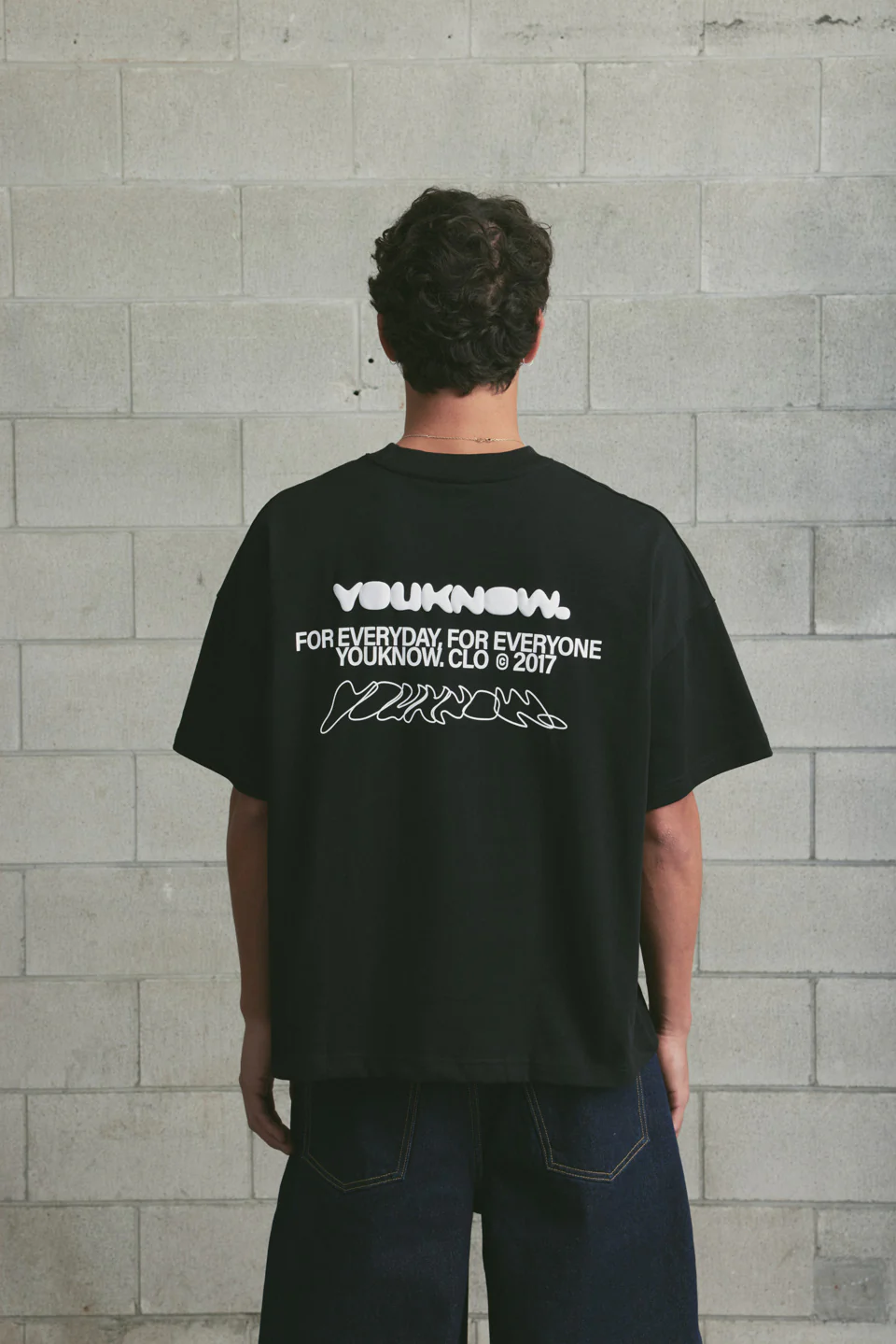 Ghost Tee | Black - Image 3